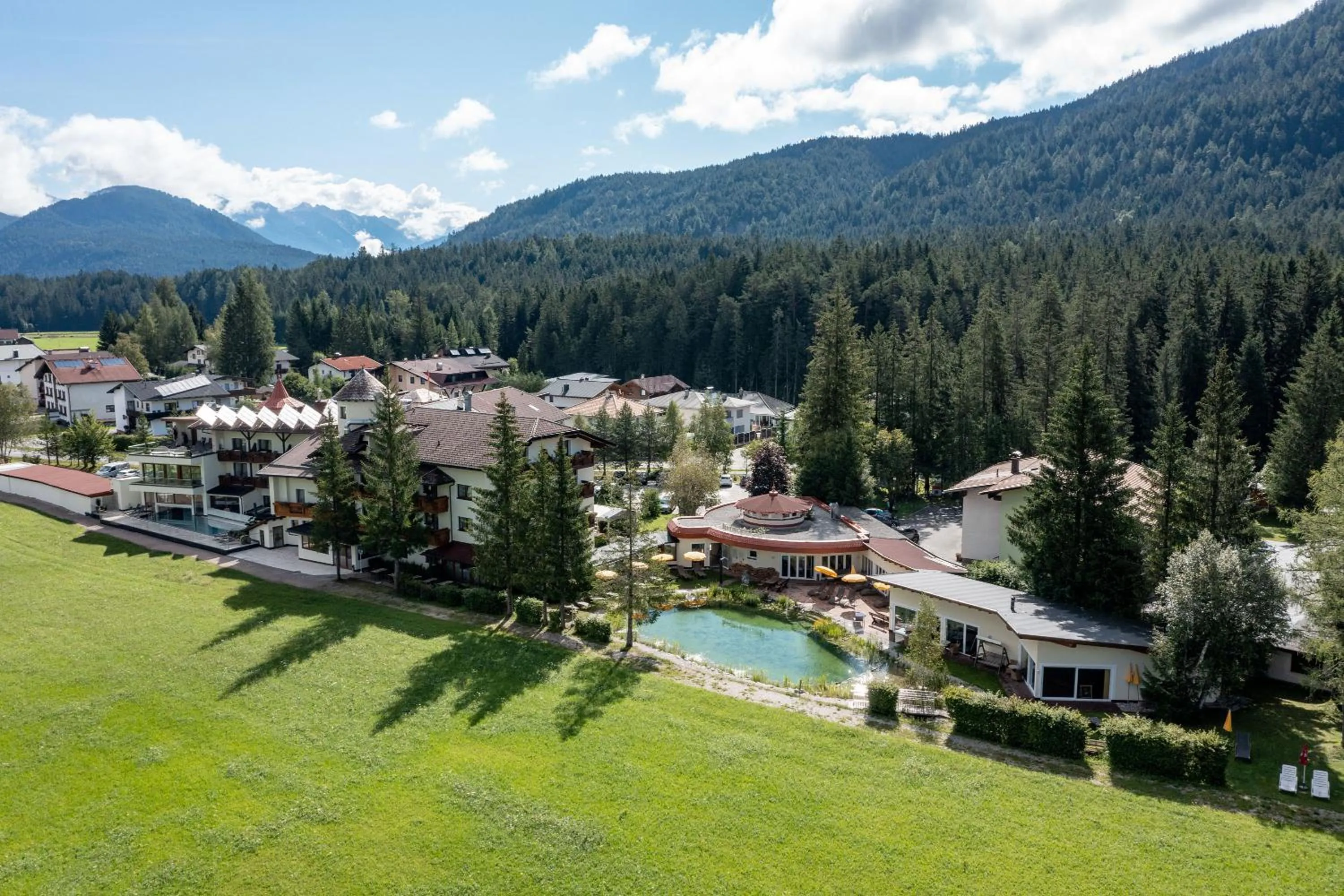 Property building in Alpenhotel Karwendel -Adults only-