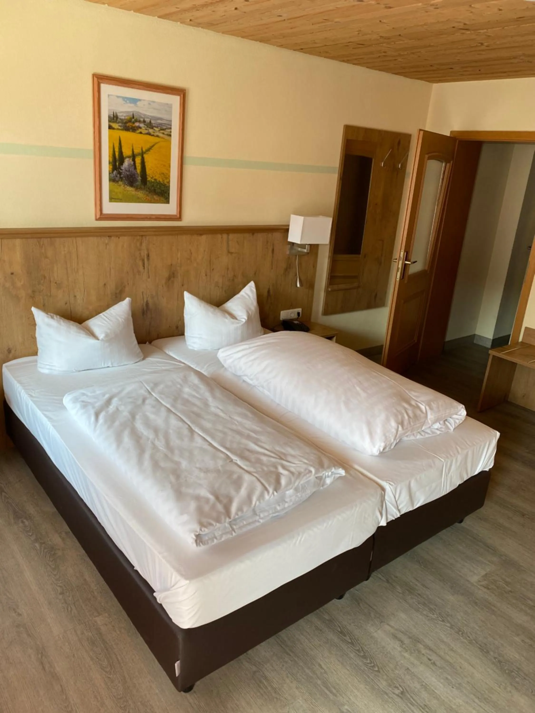 Bed in Hotel Sonnenblick