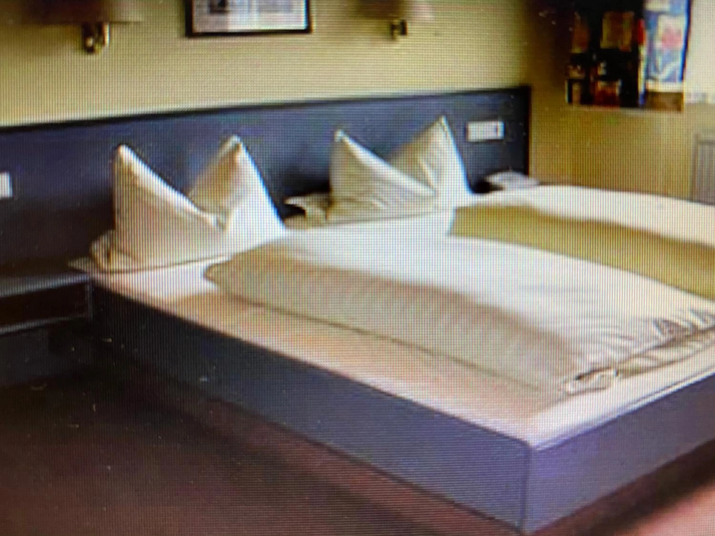 Bed in Hotel Sonnenblick