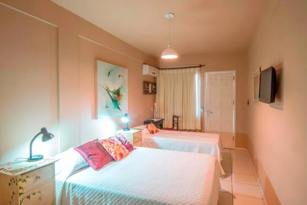 TV and multimedia, Bed in Pousada Via Brasil