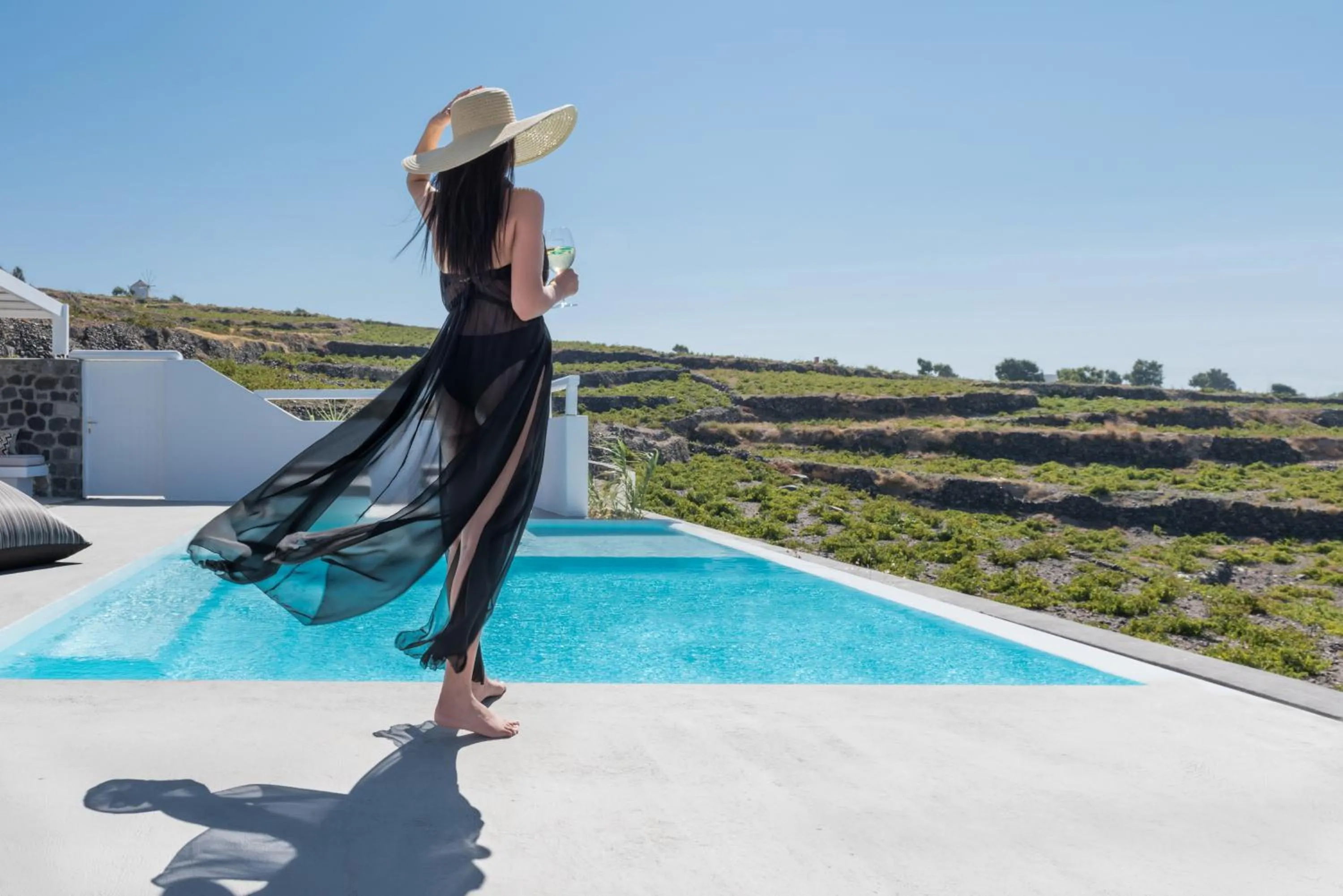 Patio in White & Co Exclusive Island Villas