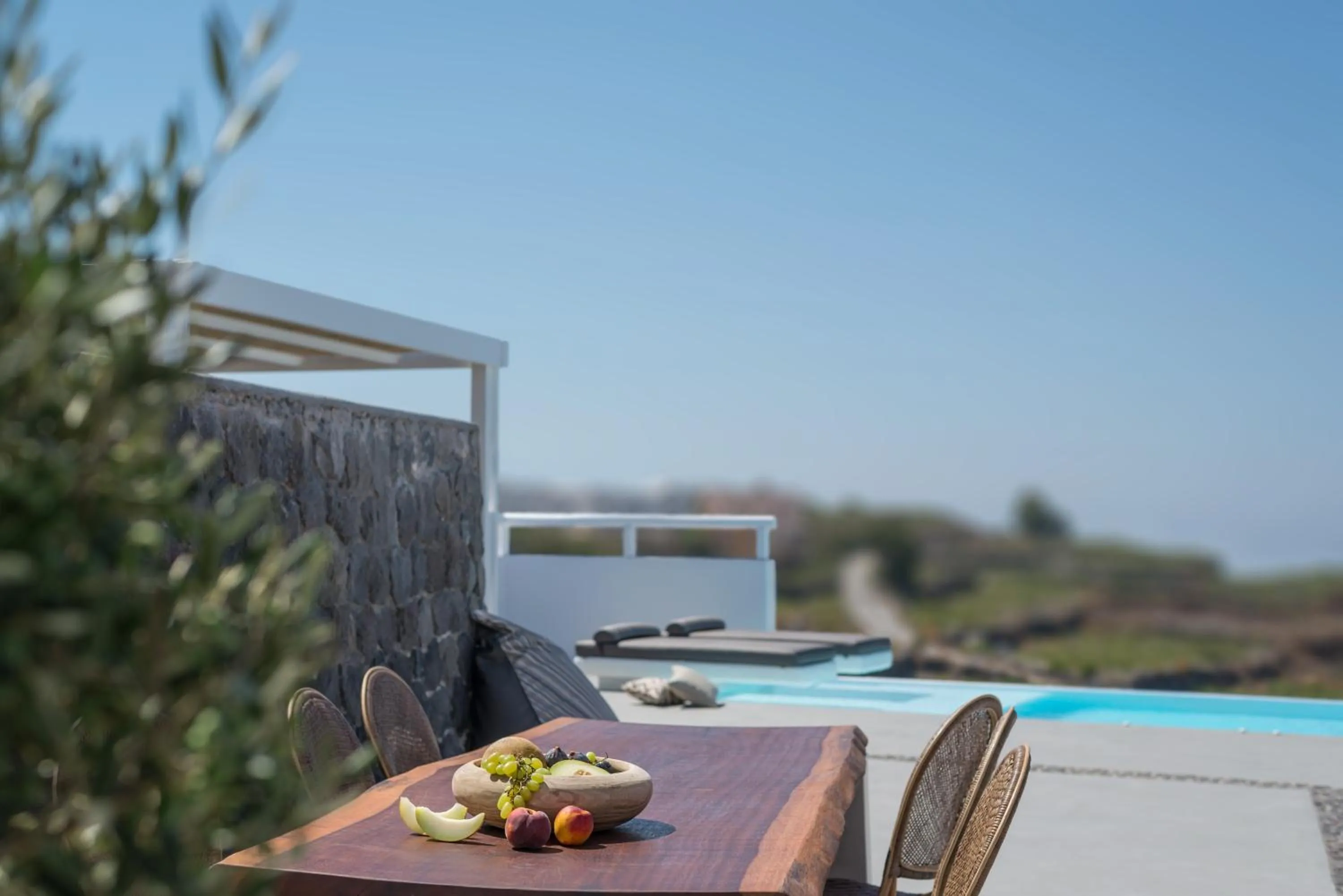 Patio in White & Co Exclusive Island Villas