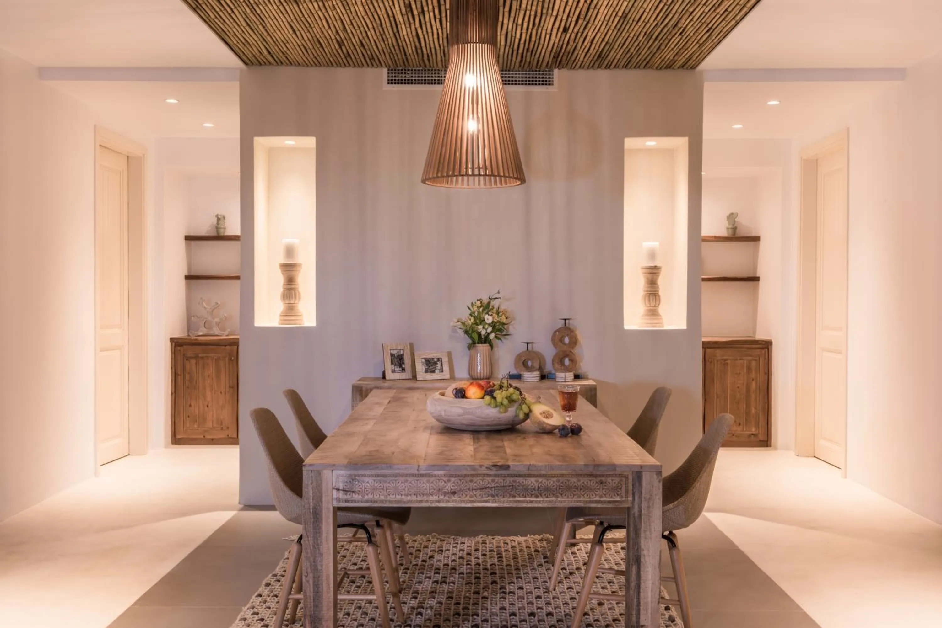 Living room in White & Co Exclusive Island Villas