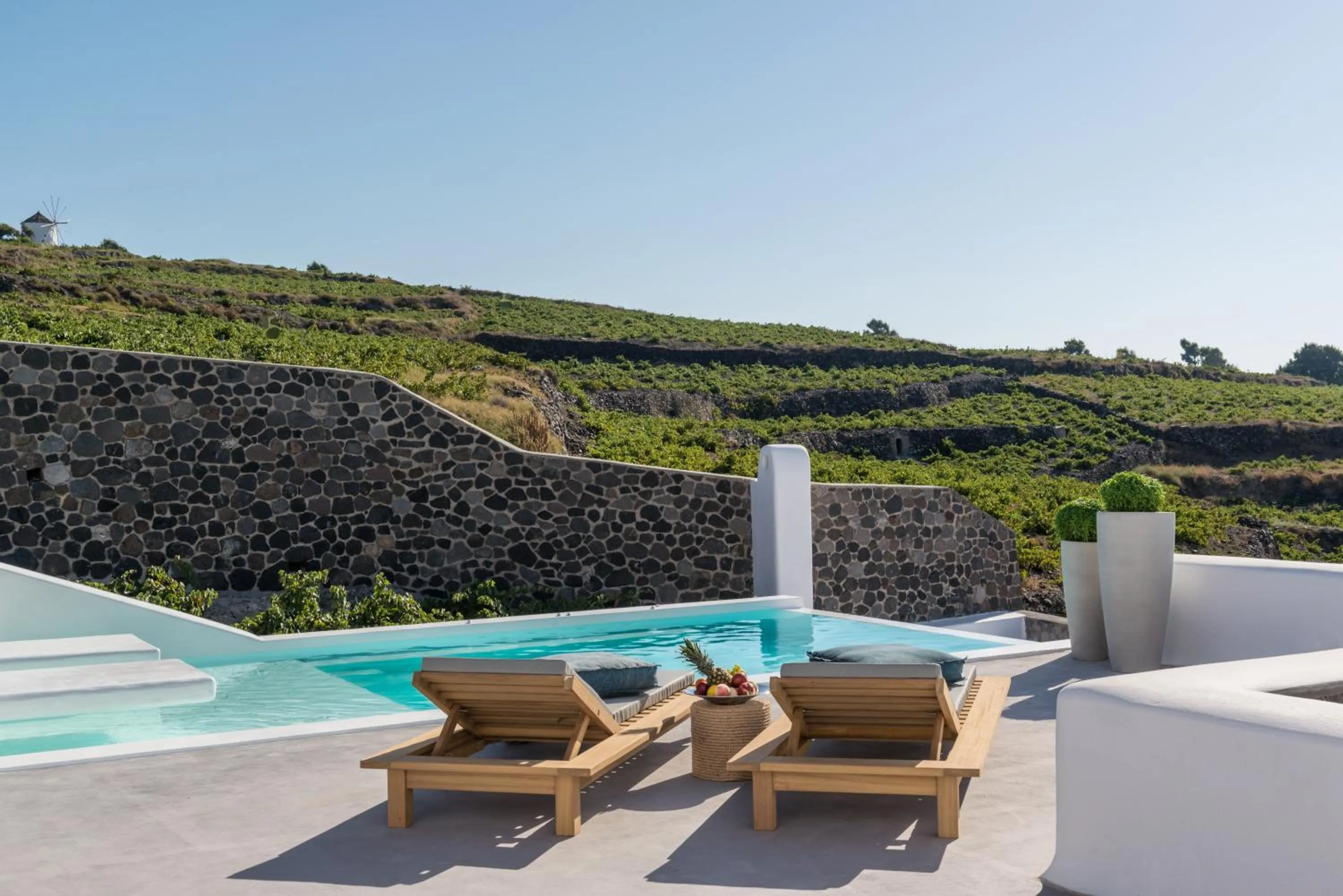 Mountain view in White & Co Exclusive Island Villas