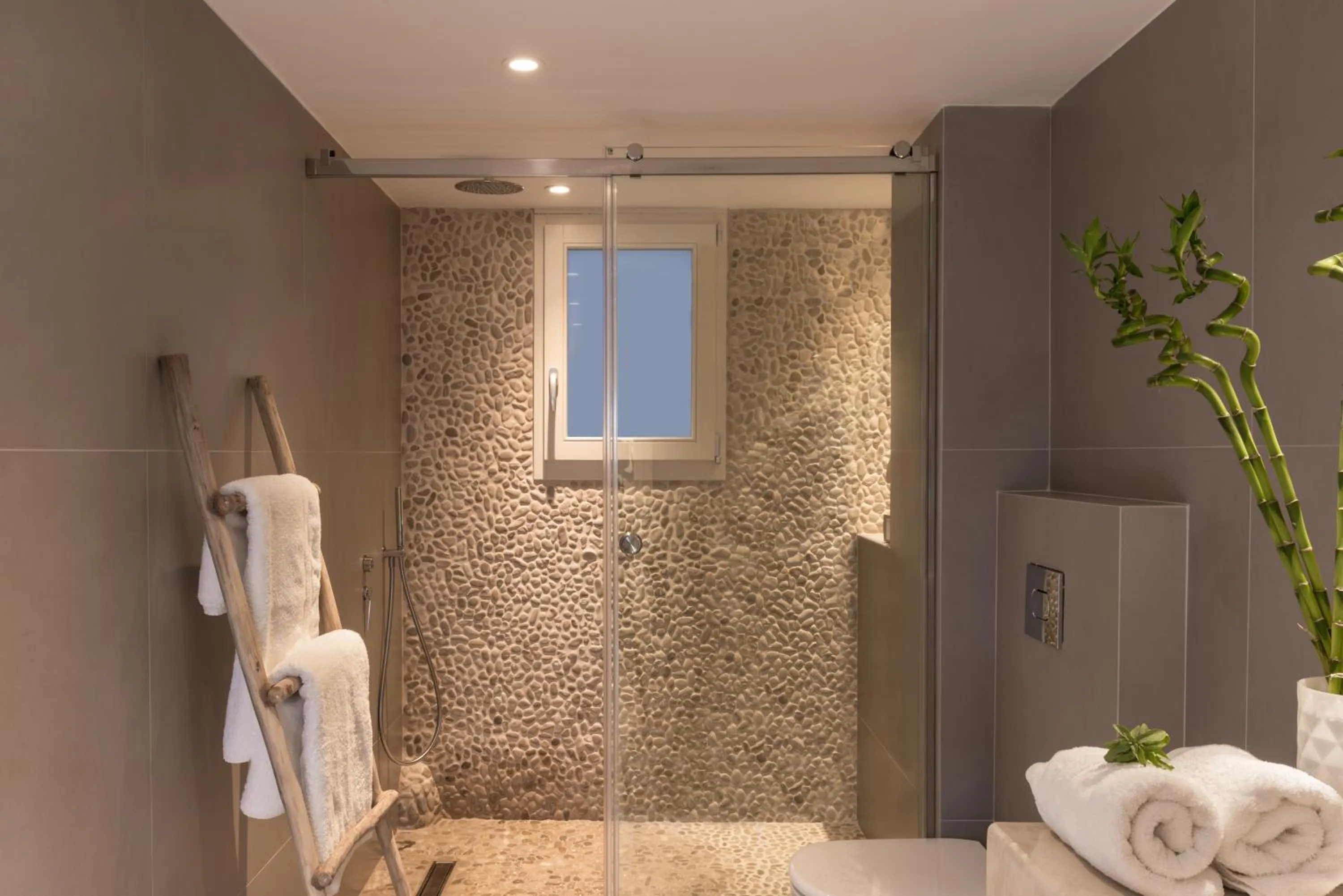 Shower in White & Co Exclusive Island Villas