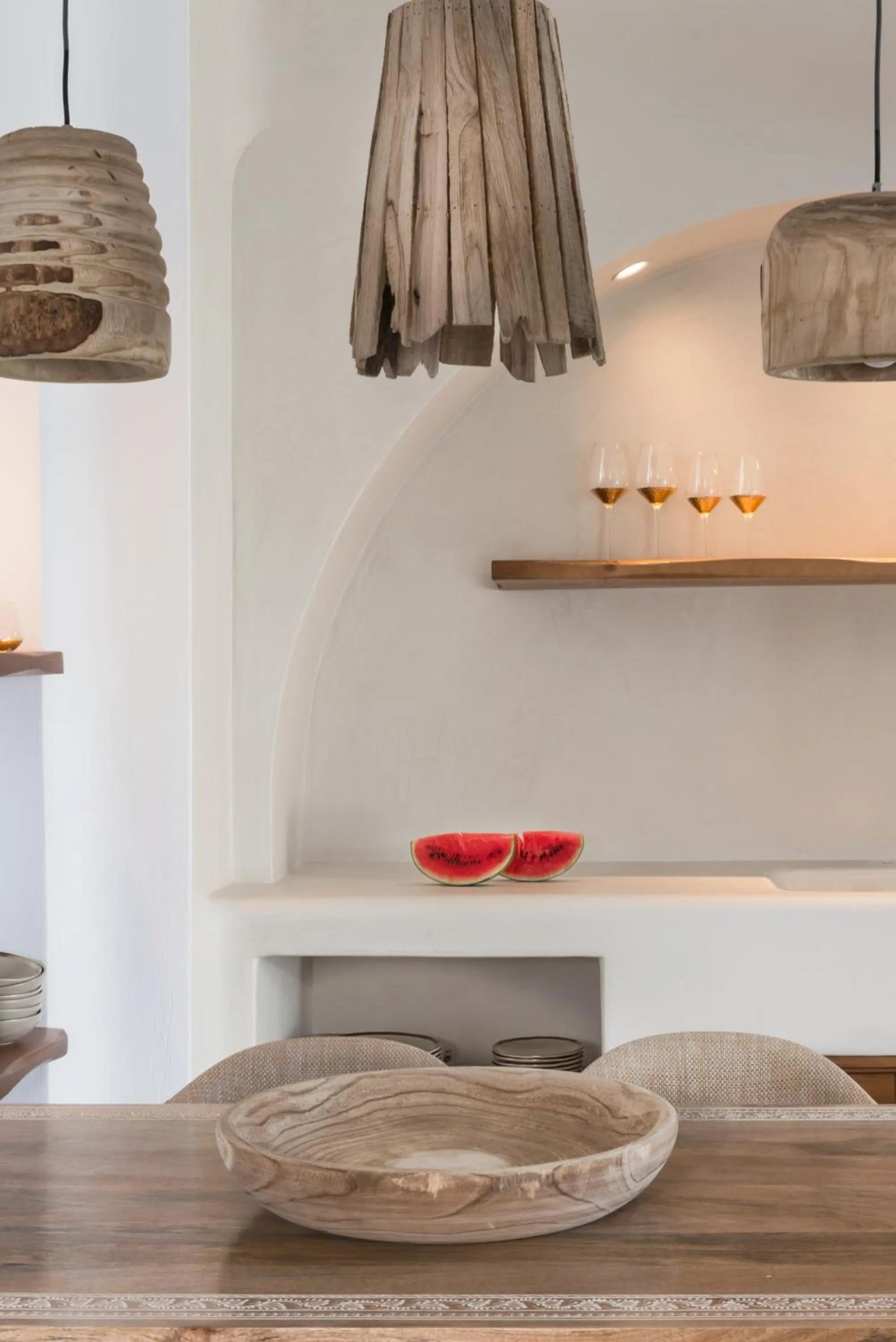 Living room in White & Co Exclusive Island Villas