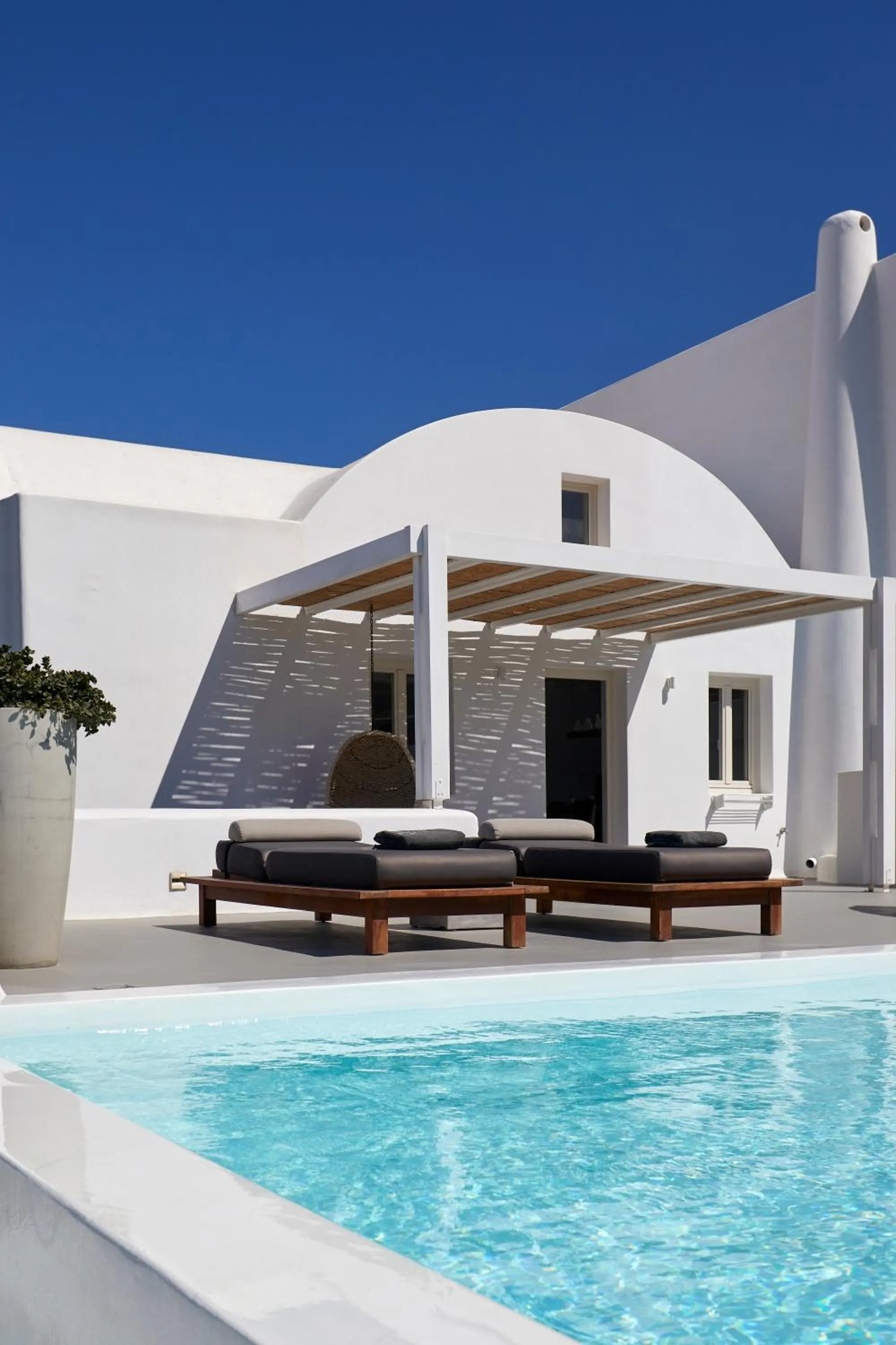 Swimming pool in White & Co Exclusive Island Villas