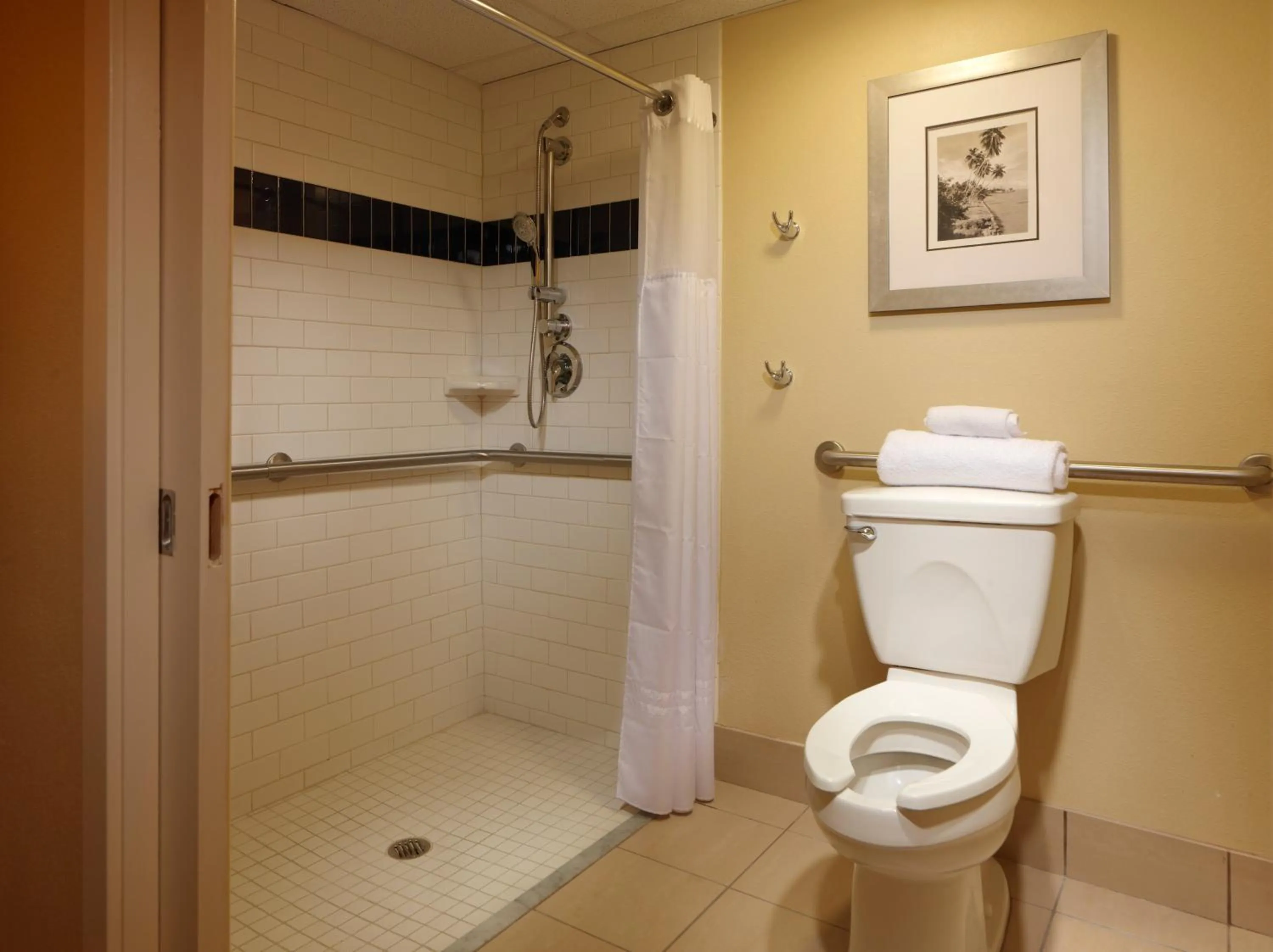 Shower in DoubleTree Suites by Hilton Melbourne Beach Oceanfront