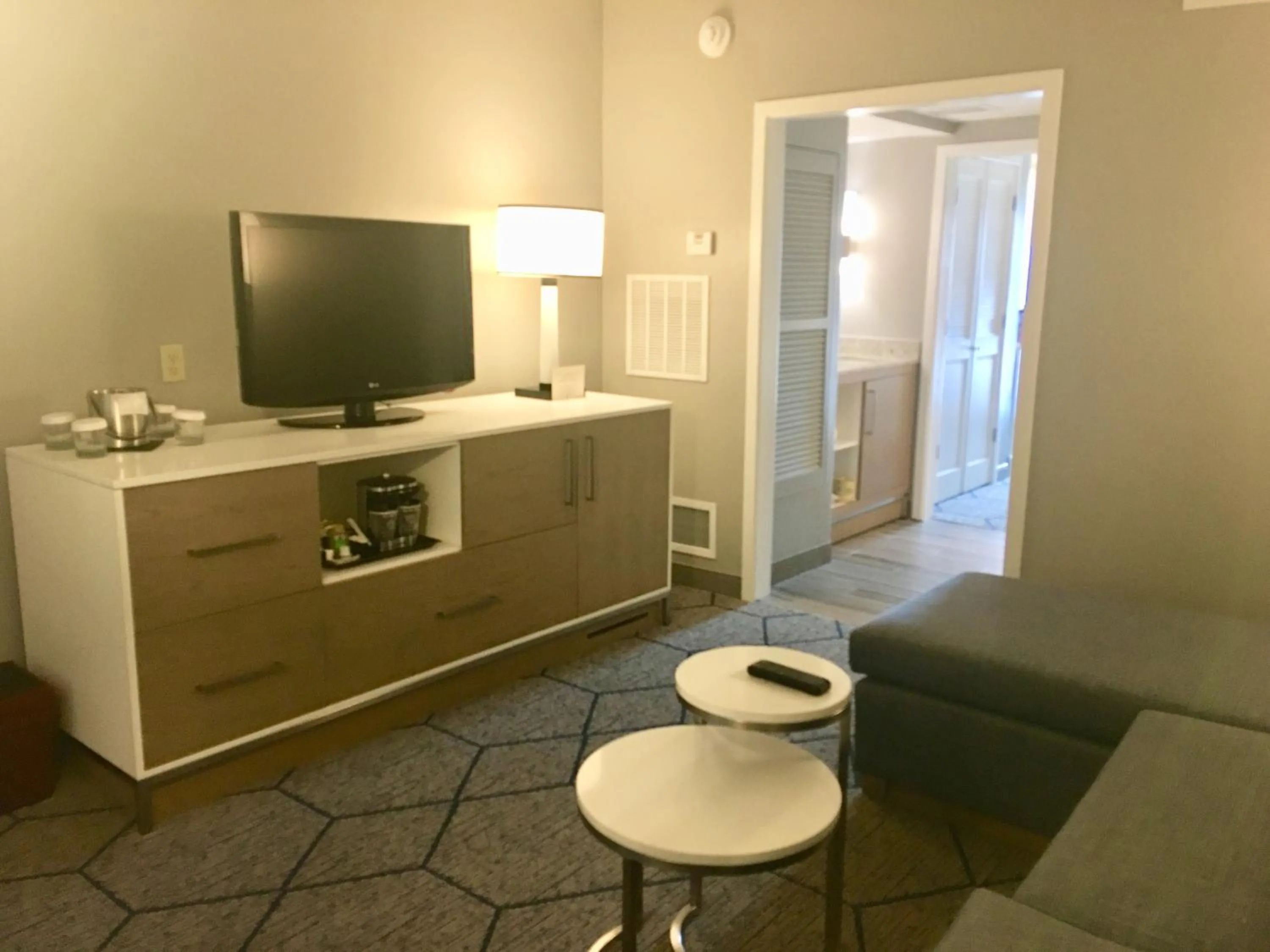 Bed in DoubleTree Suites by Hilton Melbourne Beach Oceanfront