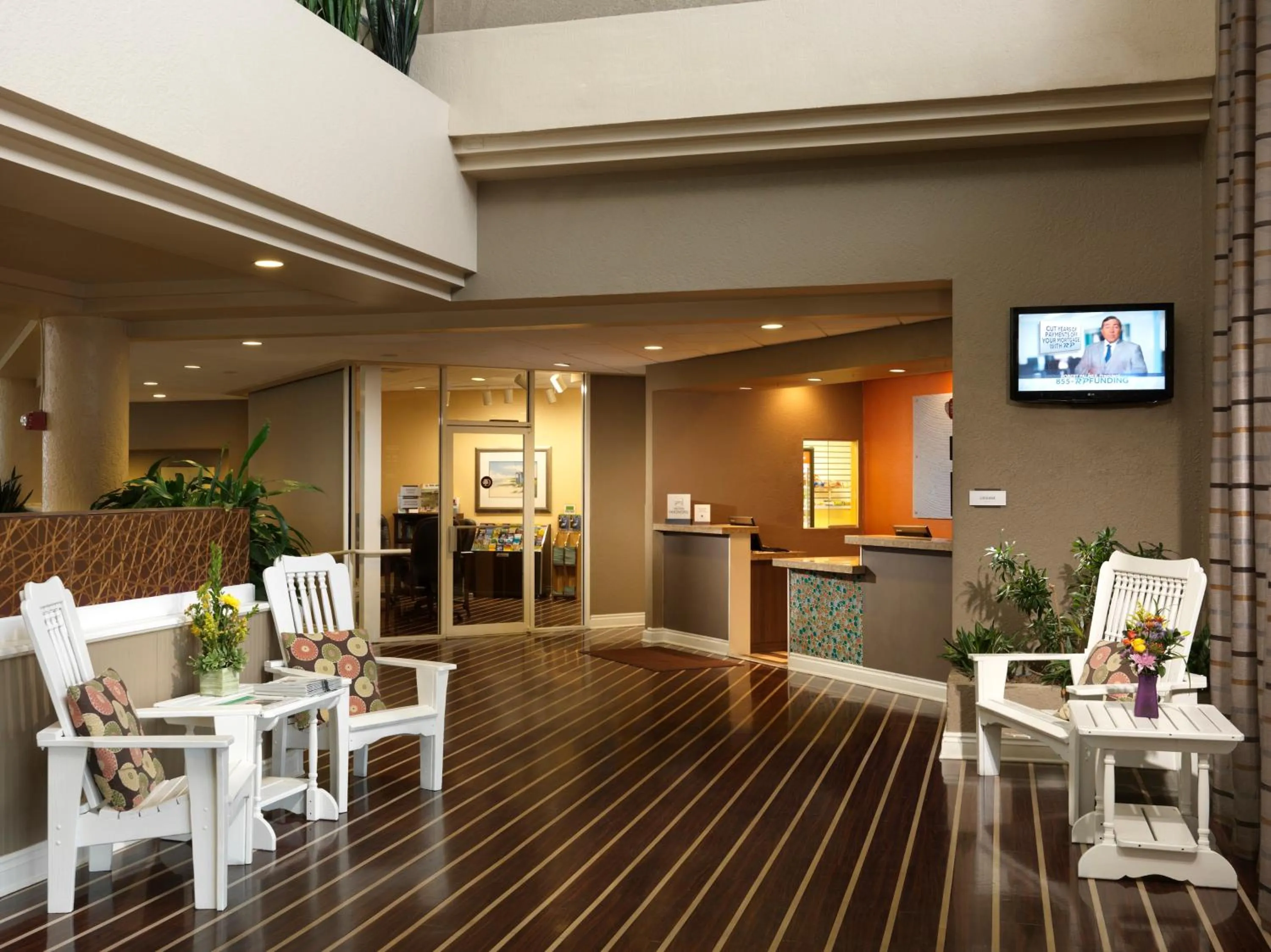 Lobby or reception in DoubleTree Suites by Hilton Melbourne Beach Oceanfront