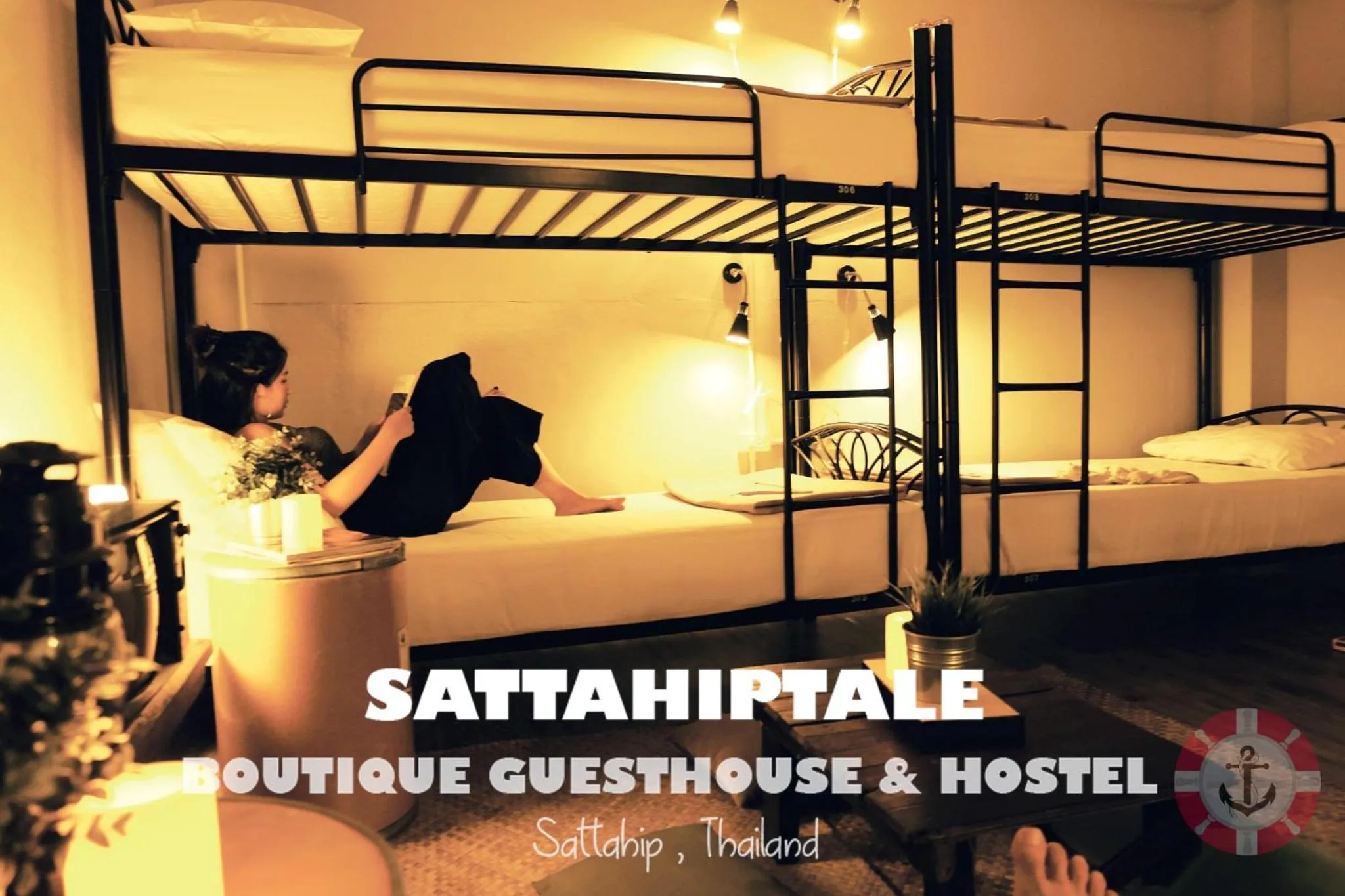 Photo of the whole room, Bed in Sattahiptale Boutique Guesthouse & Hostel