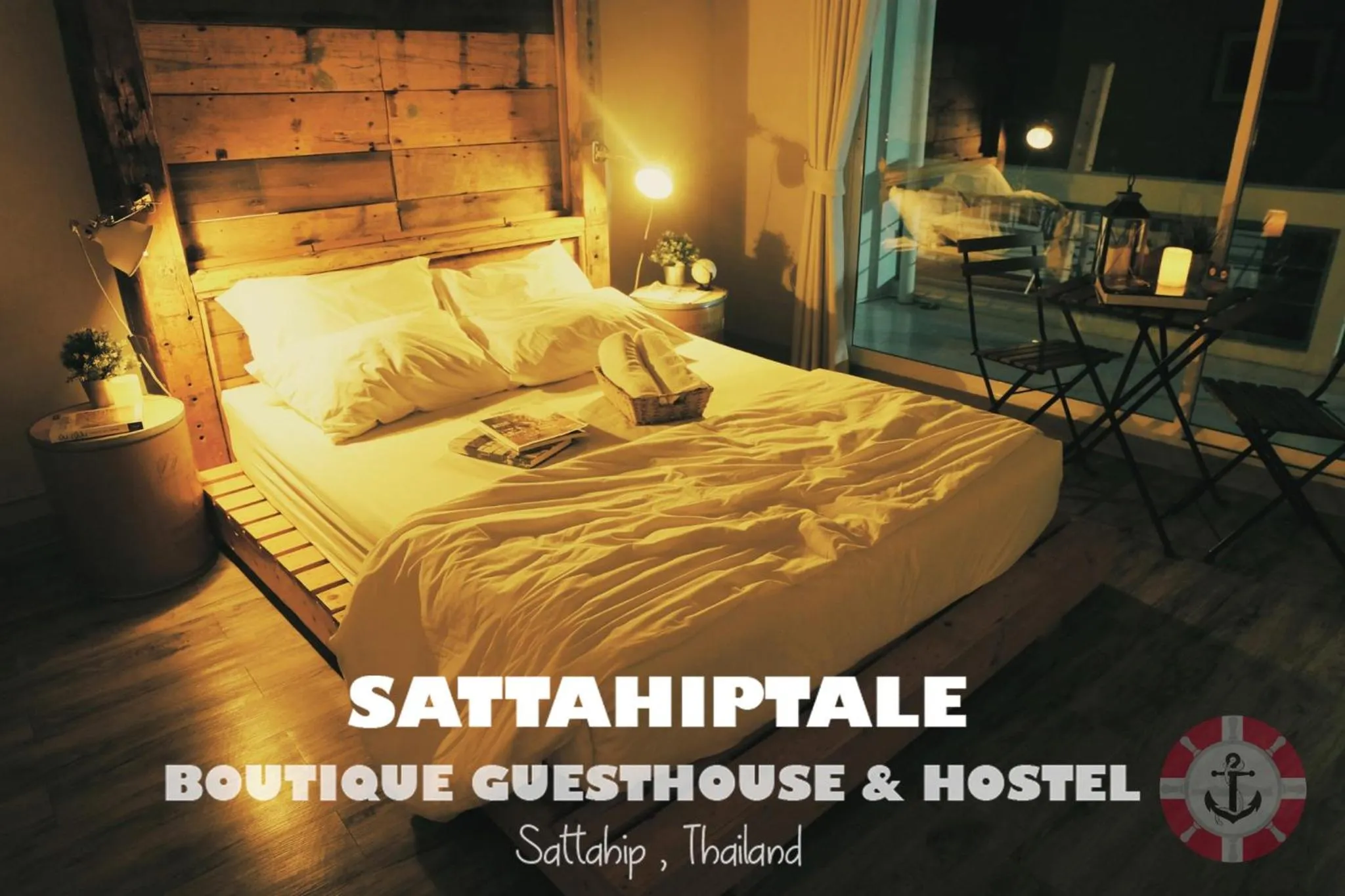 Photo of the whole room, Bed in Sattahiptale Boutique Guesthouse & Hostel