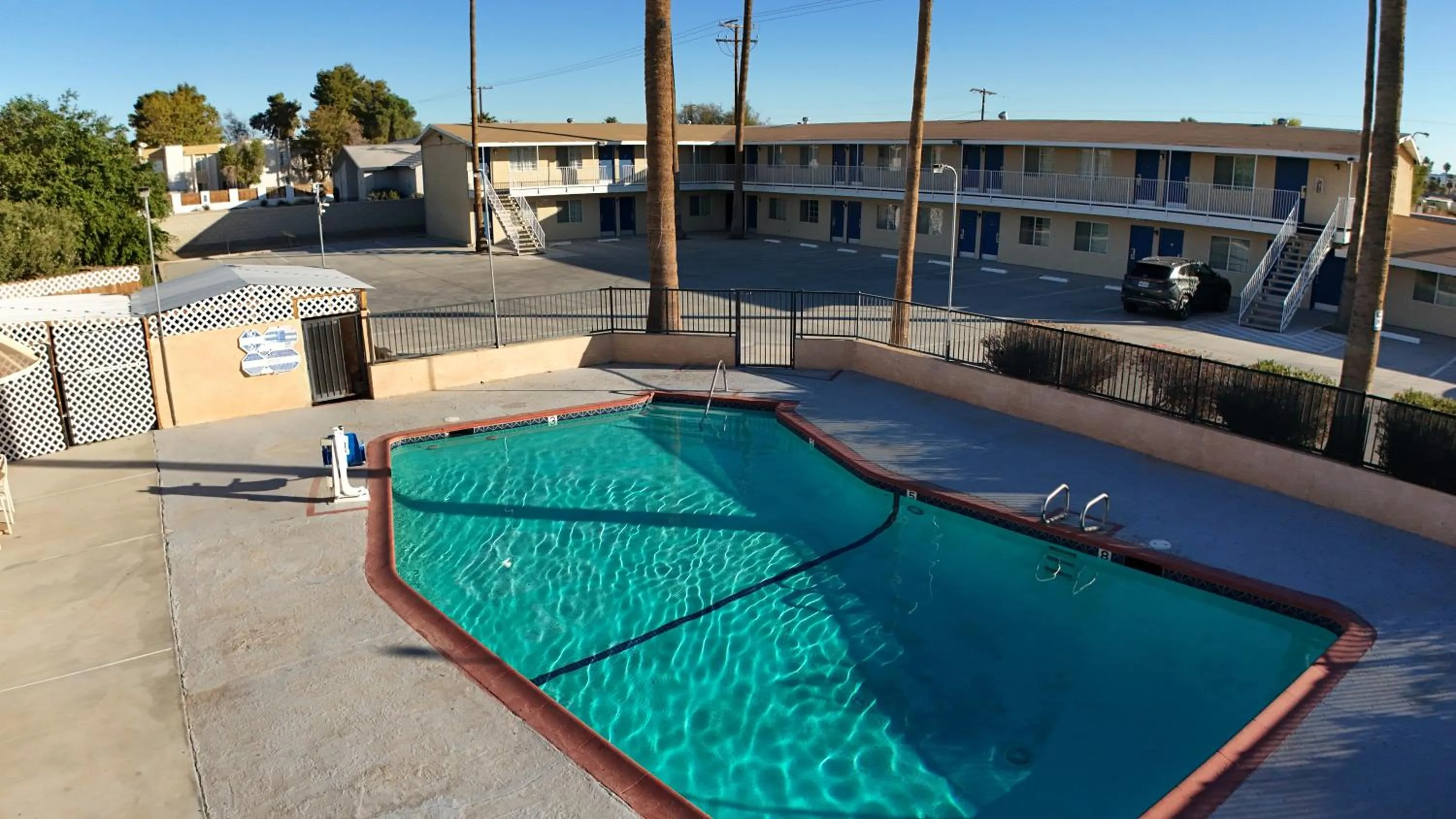 Property building in Rodeway Inn & Suites Blythe I-10