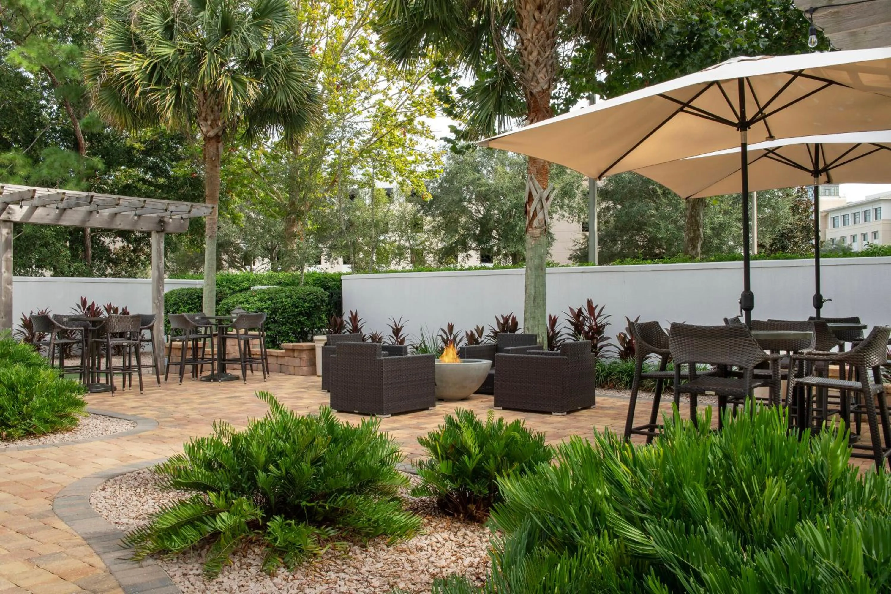 Patio in Courtyard Jacksonville Flagler Center