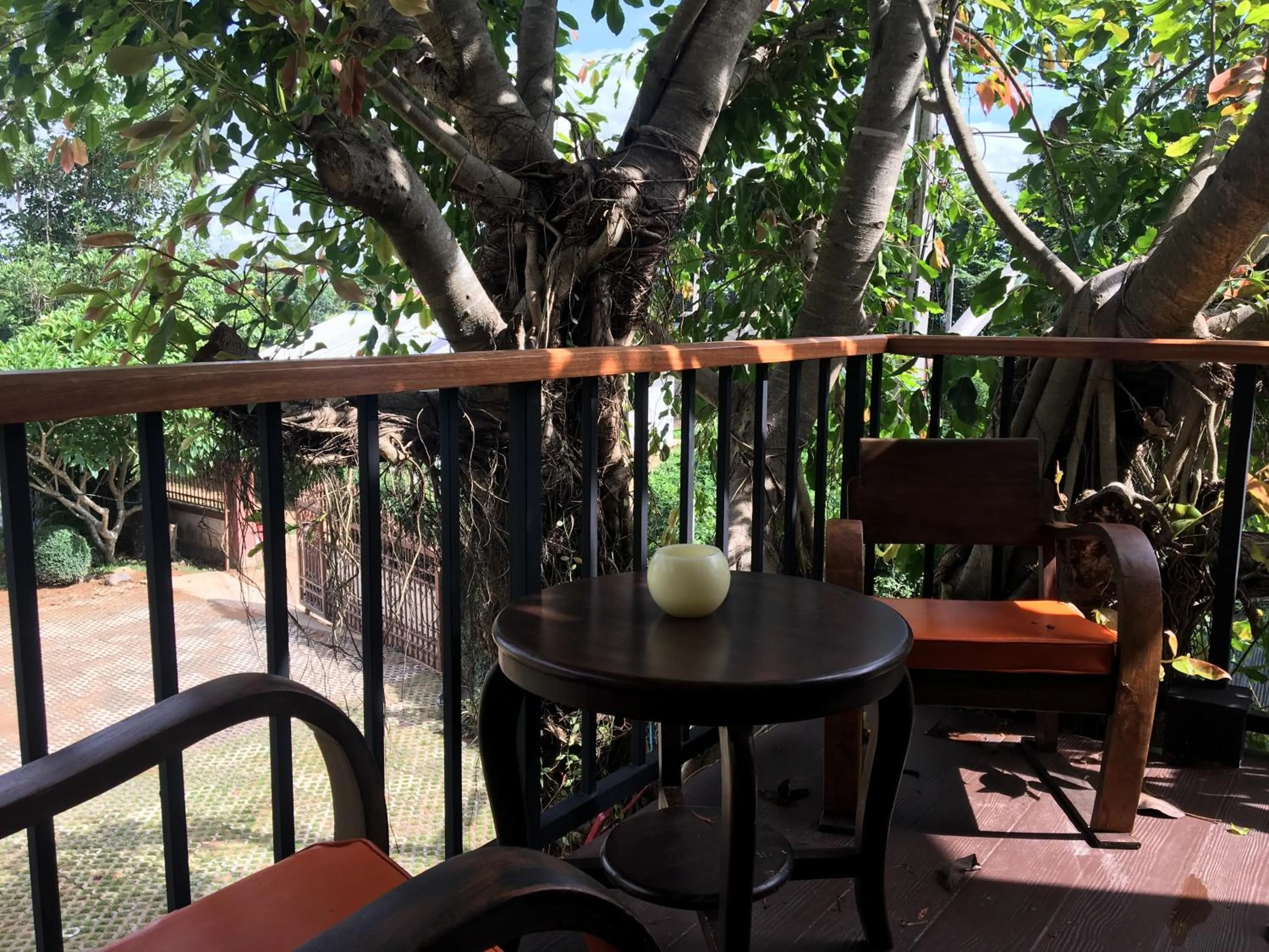 Patio in Nan Rim Nam Resort