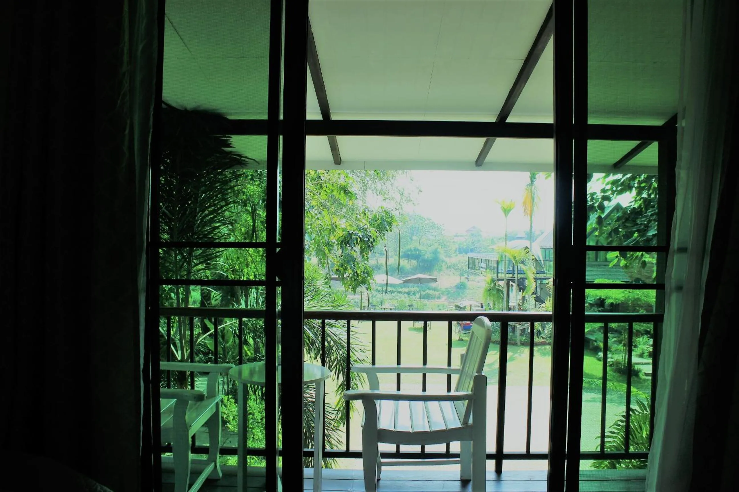 Patio in Nan Rim Nam Resort