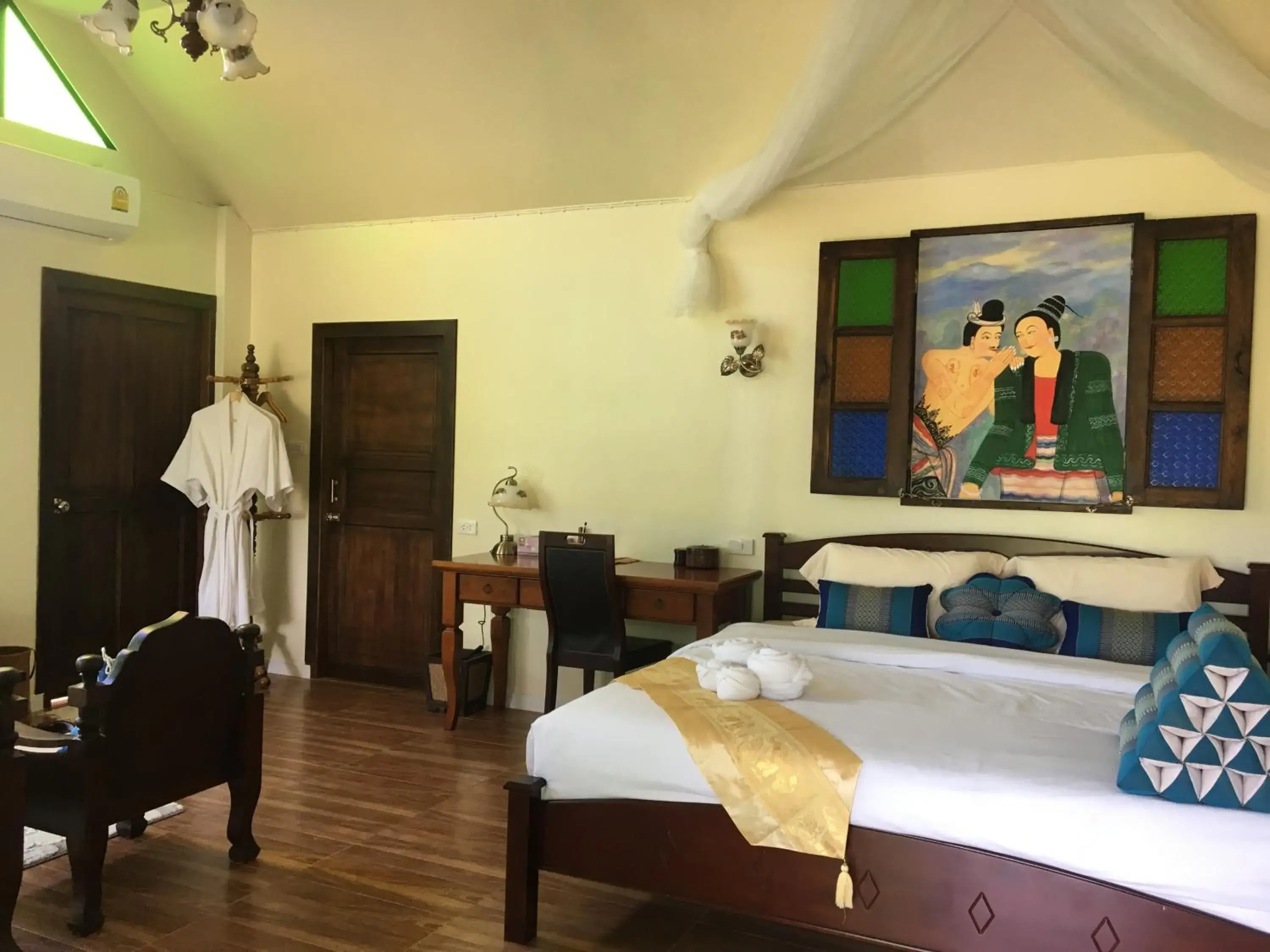 Triple Room with Garden View in Nan Rim Nam Resort Triple Room with Garden View in Nan Rim Nam Resort