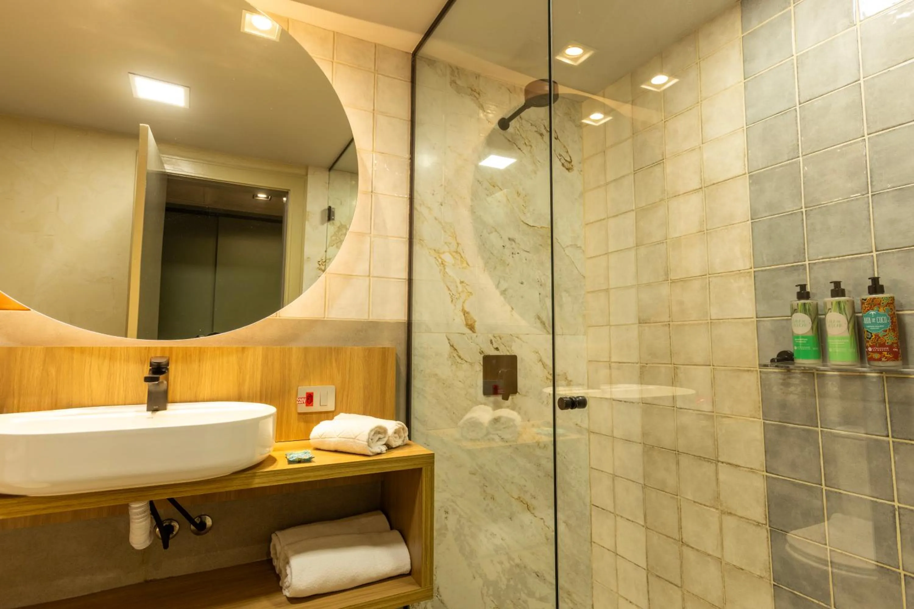 Bathroom in Grand Mercure Curitiba Rayon