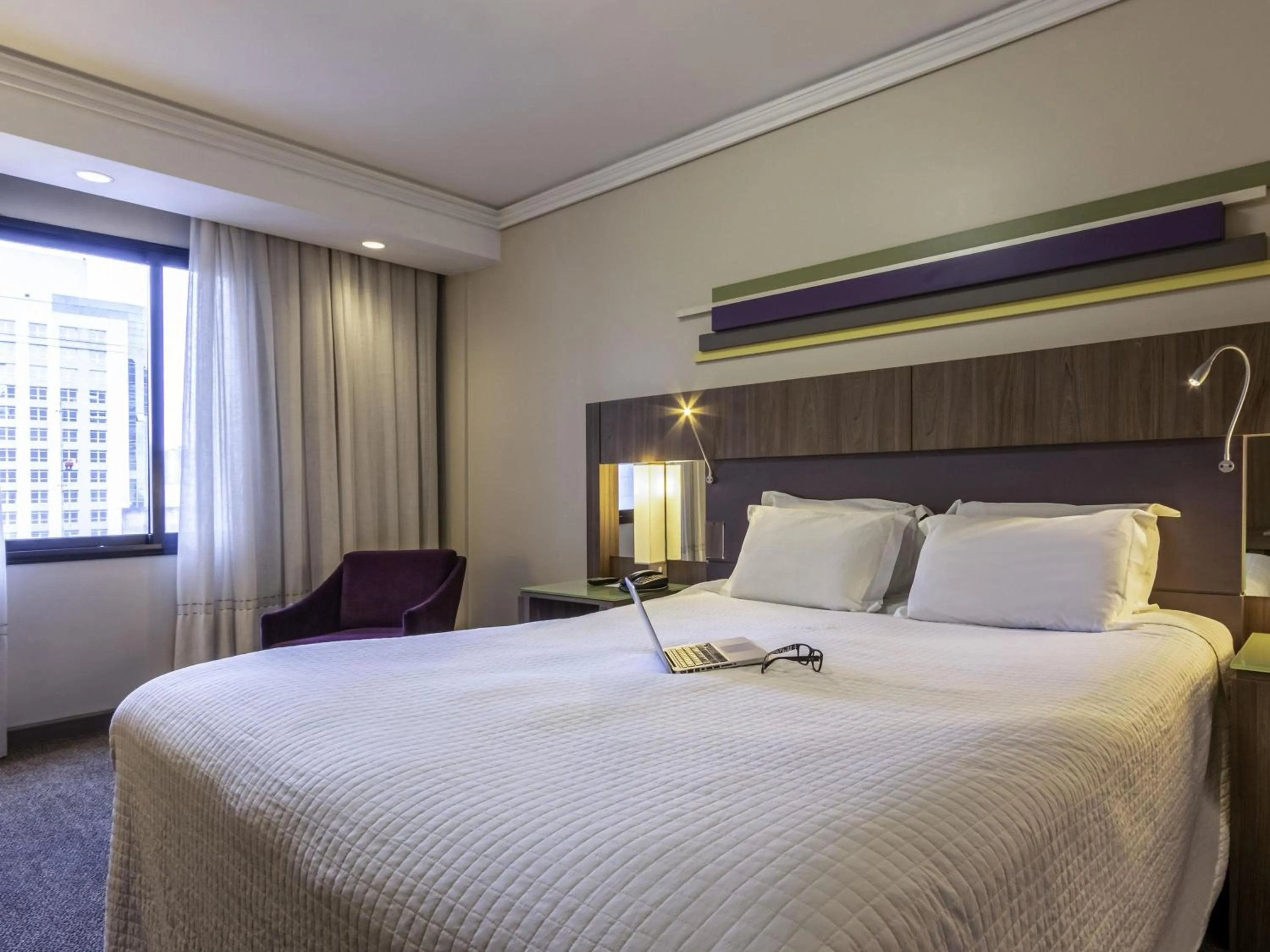 Bedroom, Bed in Grand Mercure Curitiba Rayon