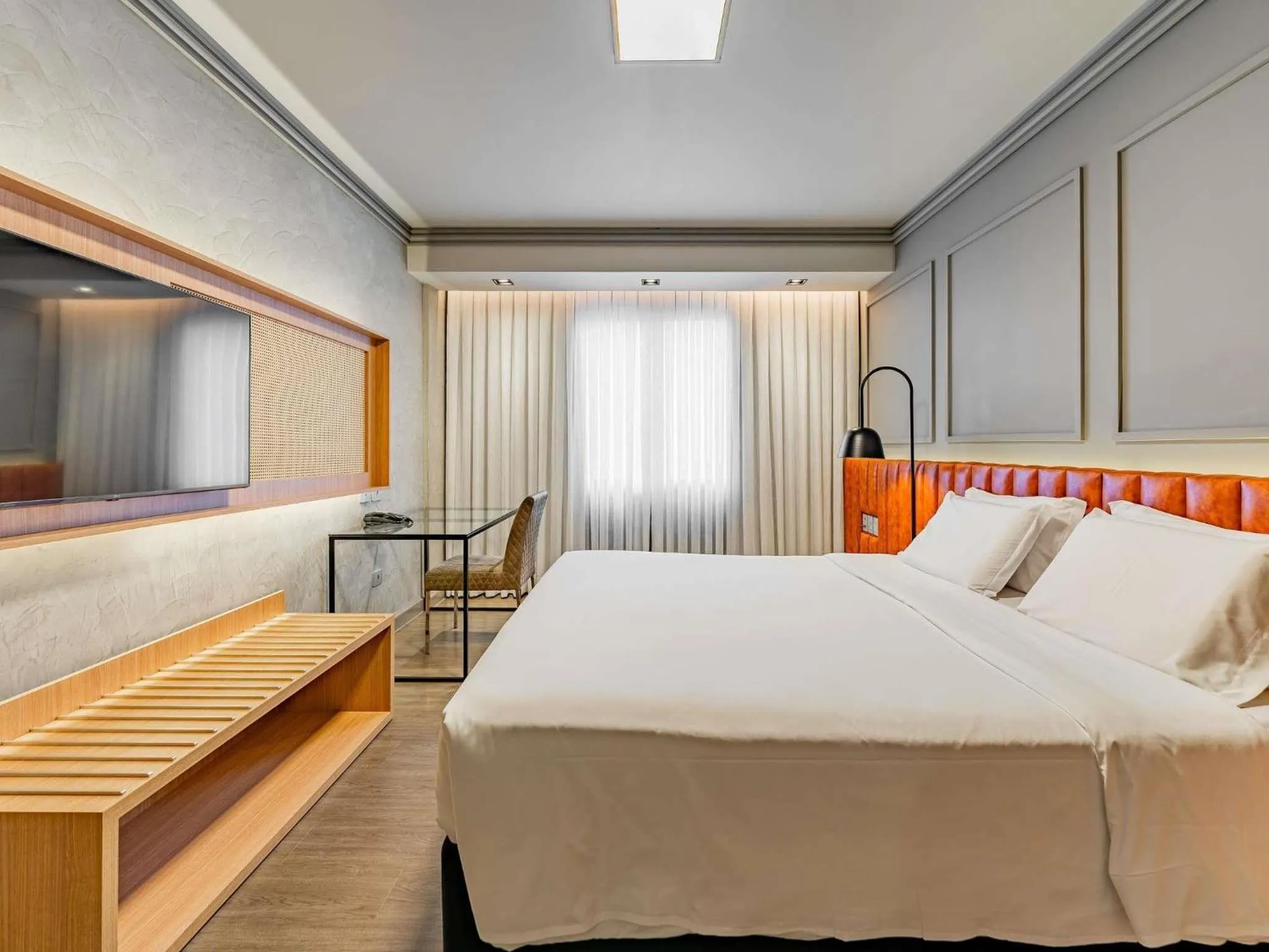 Bedroom, Bed in Grand Mercure Curitiba Rayon