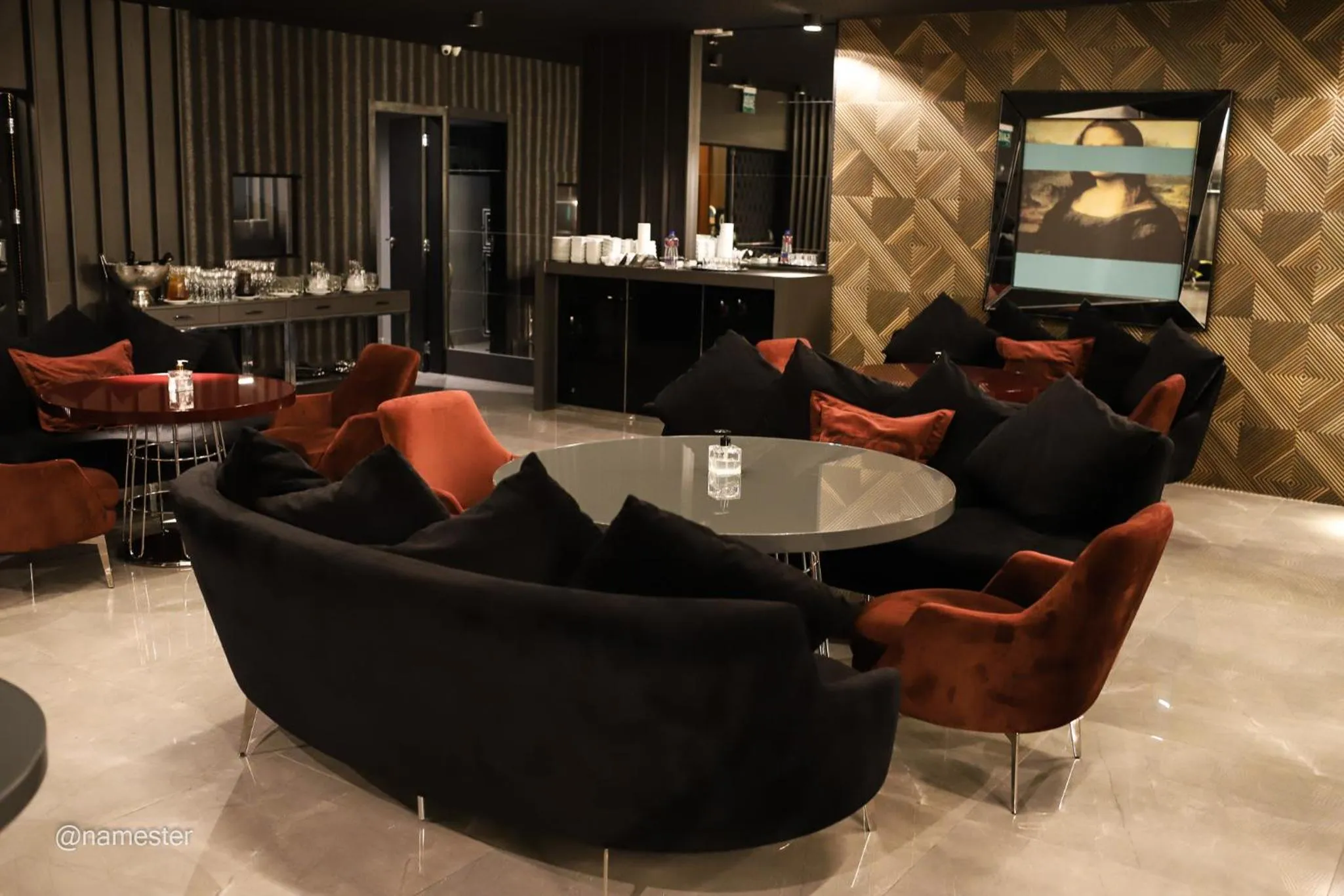 Living room in Grand Mercure Curitiba Rayon