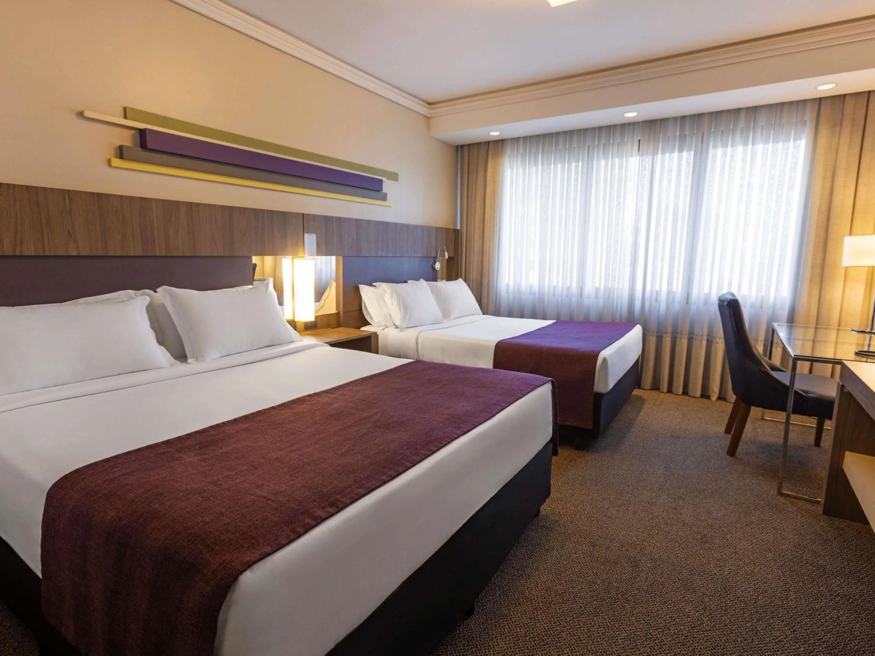 Bedroom, Bed in Grand Mercure Curitiba Rayon