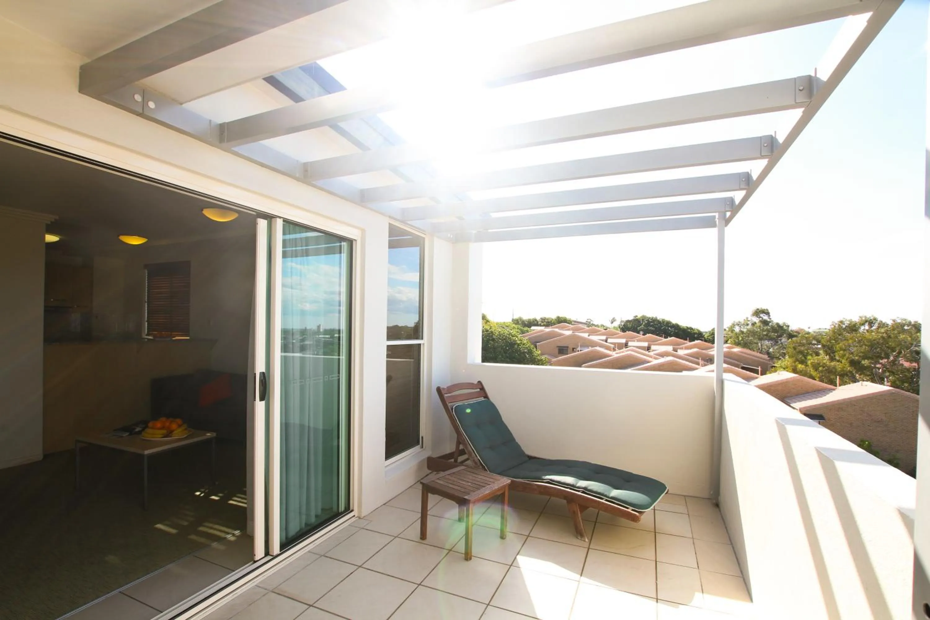 Balcony/Terrace in Caloundra Central Apartment Hotel Official