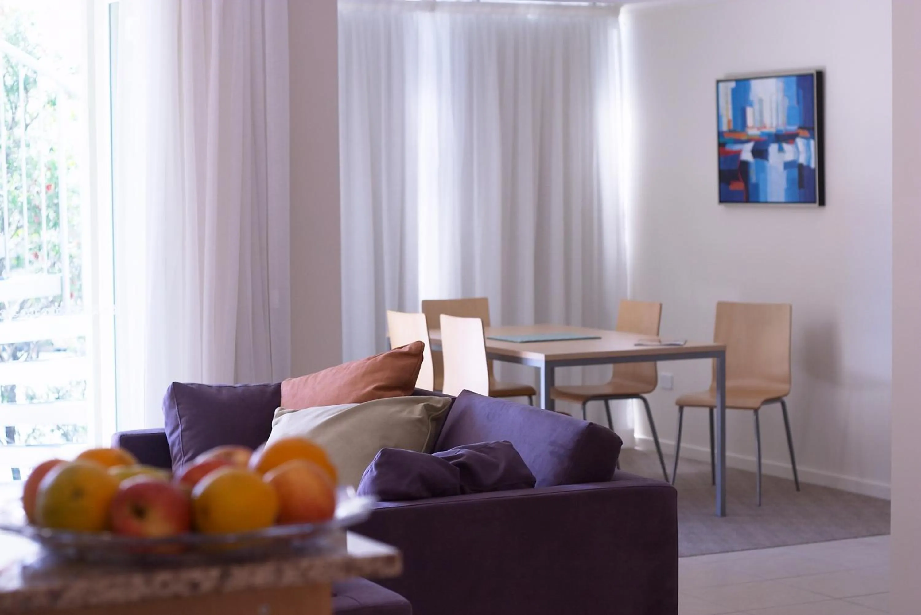 Living room in Caloundra Central Apartment Hotel Official