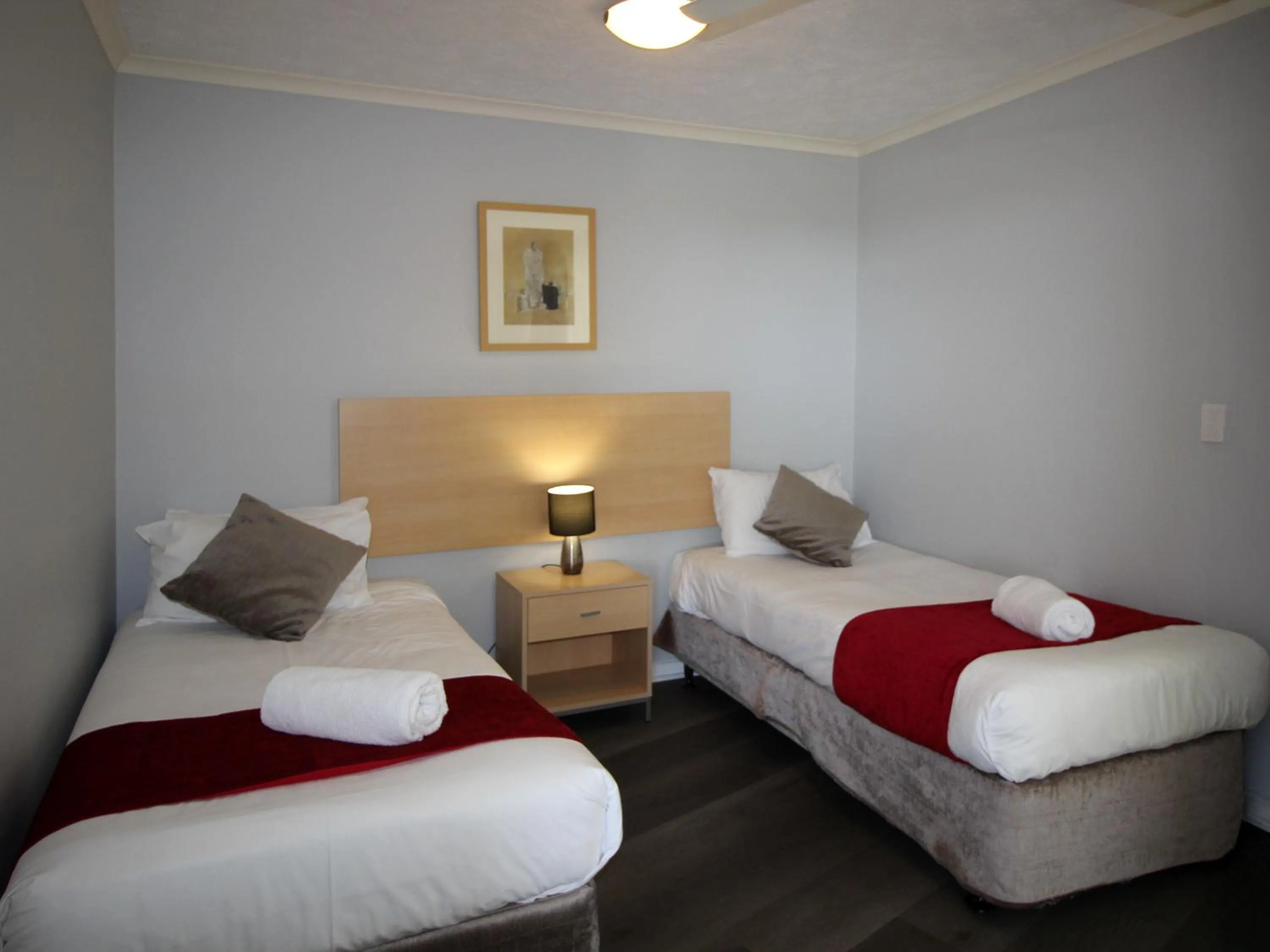 Bedroom, Bed in Caloundra Central Apartment Hotel Official