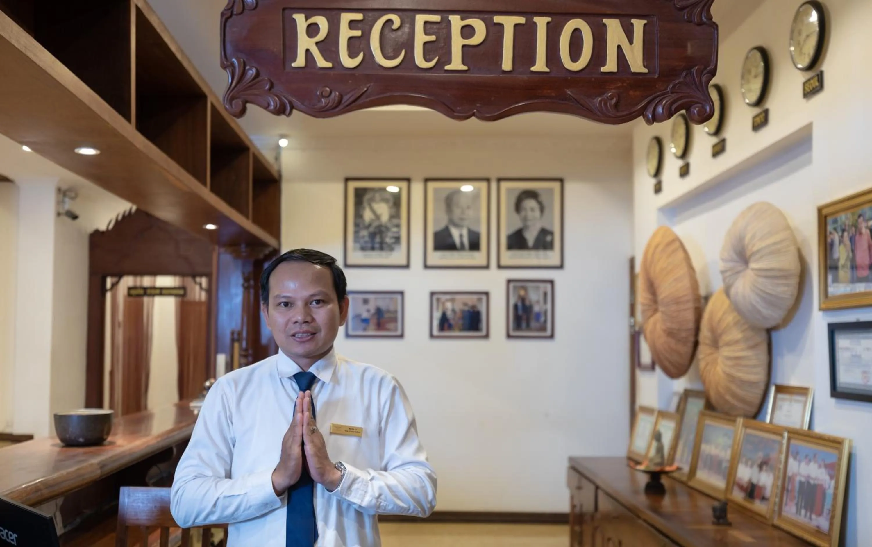 Lobby or reception in Kingdom Angkor Hotel