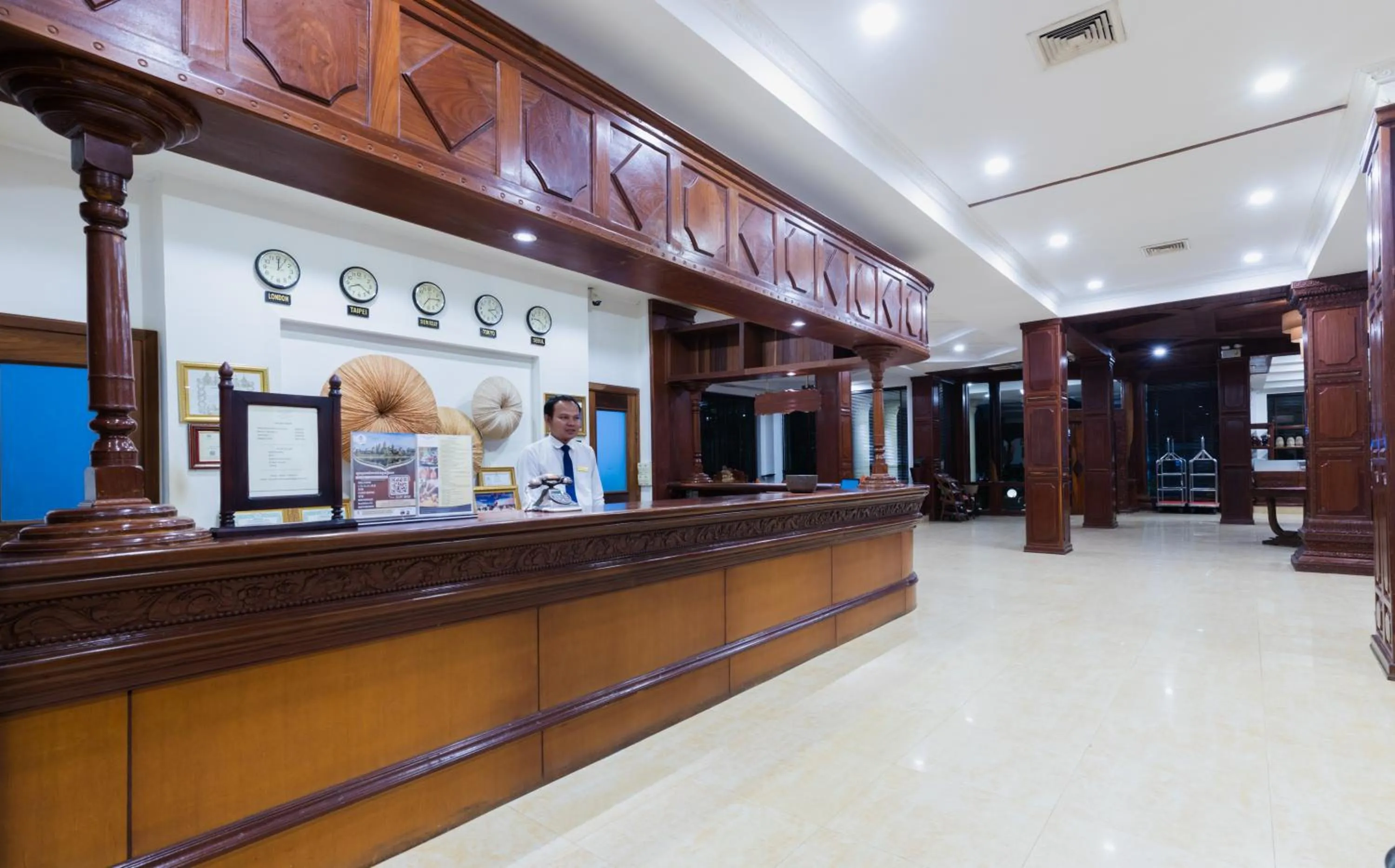 Lobby or reception in Kingdom Angkor Hotel