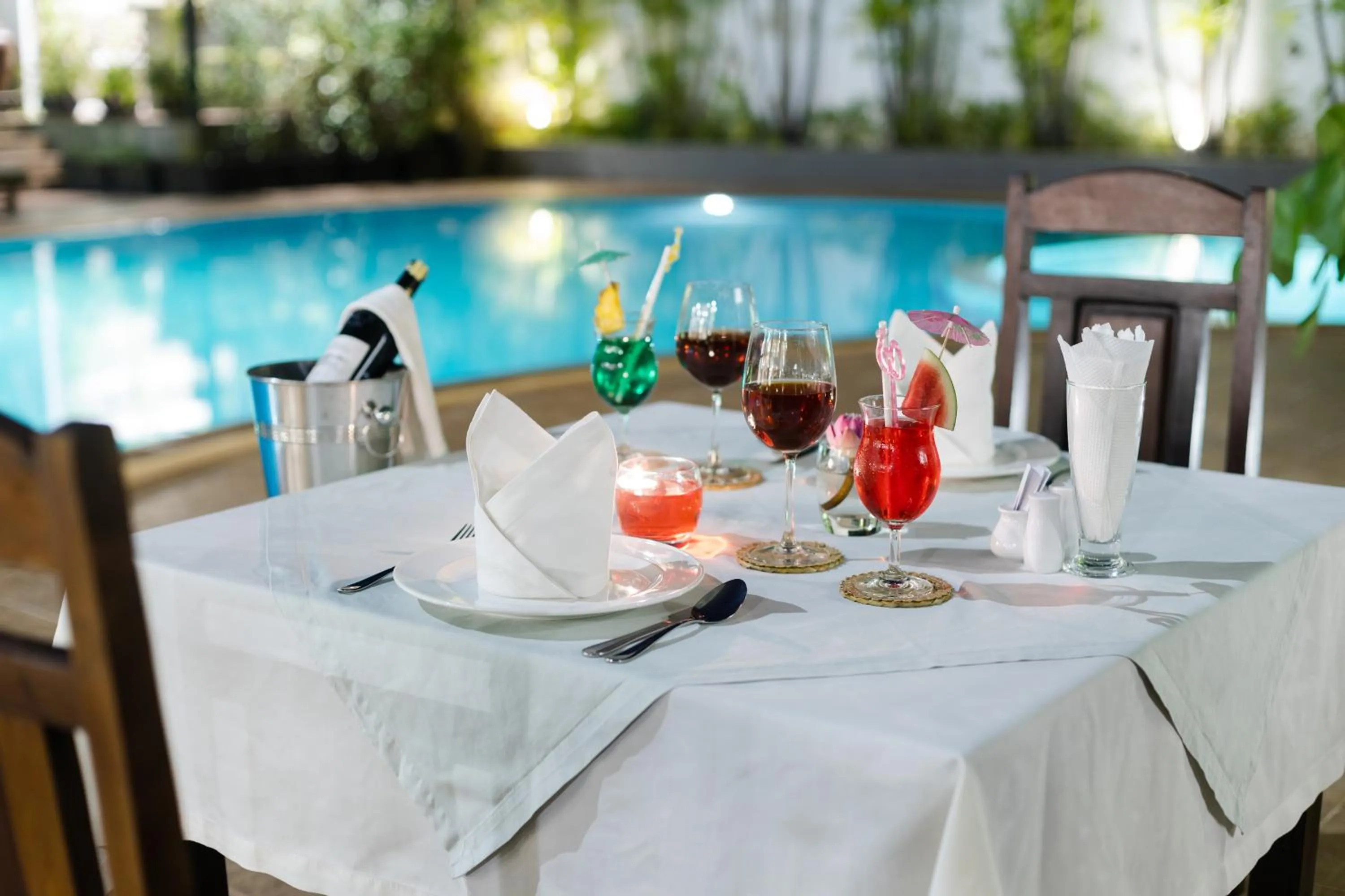 Food and drinks in Kingdom Angkor Hotel