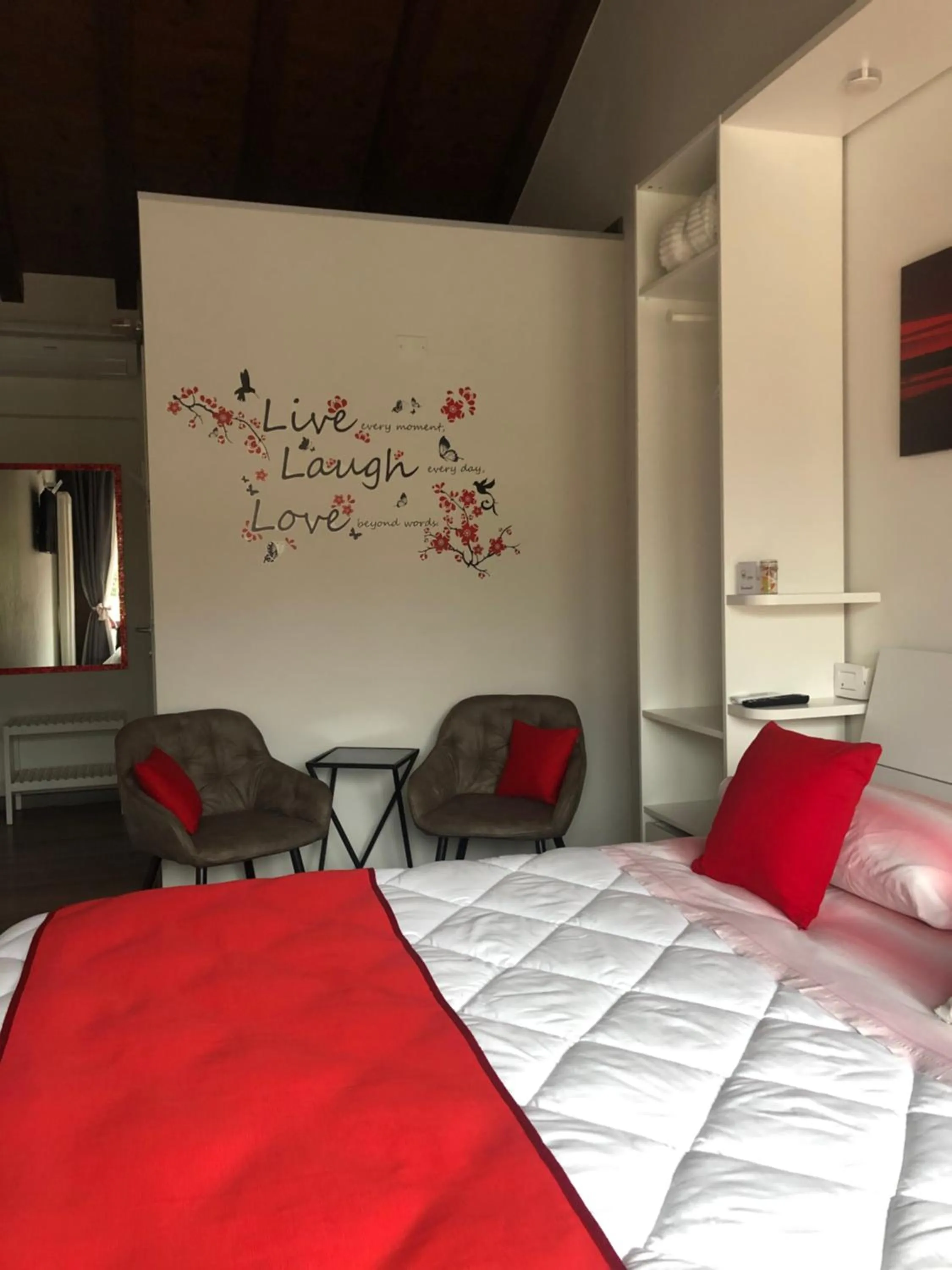 Bedroom, Bed in La terrazza sulle vigne B&B