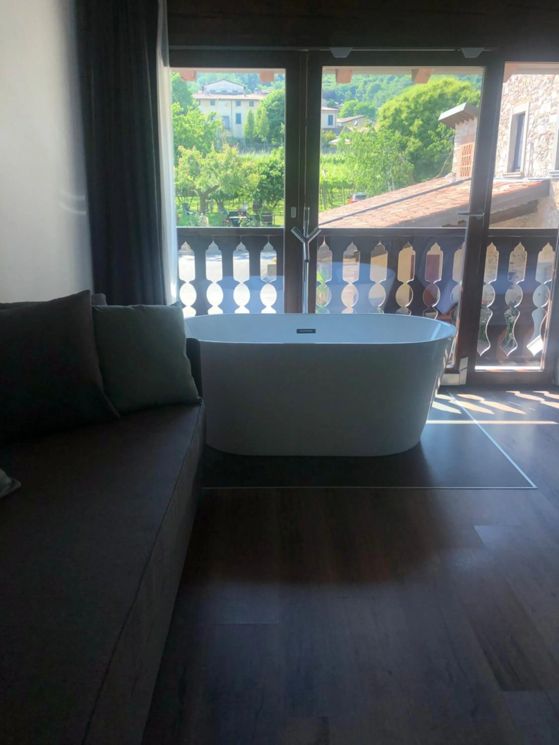 View (from property/room) in La terrazza sulle vigne B&B