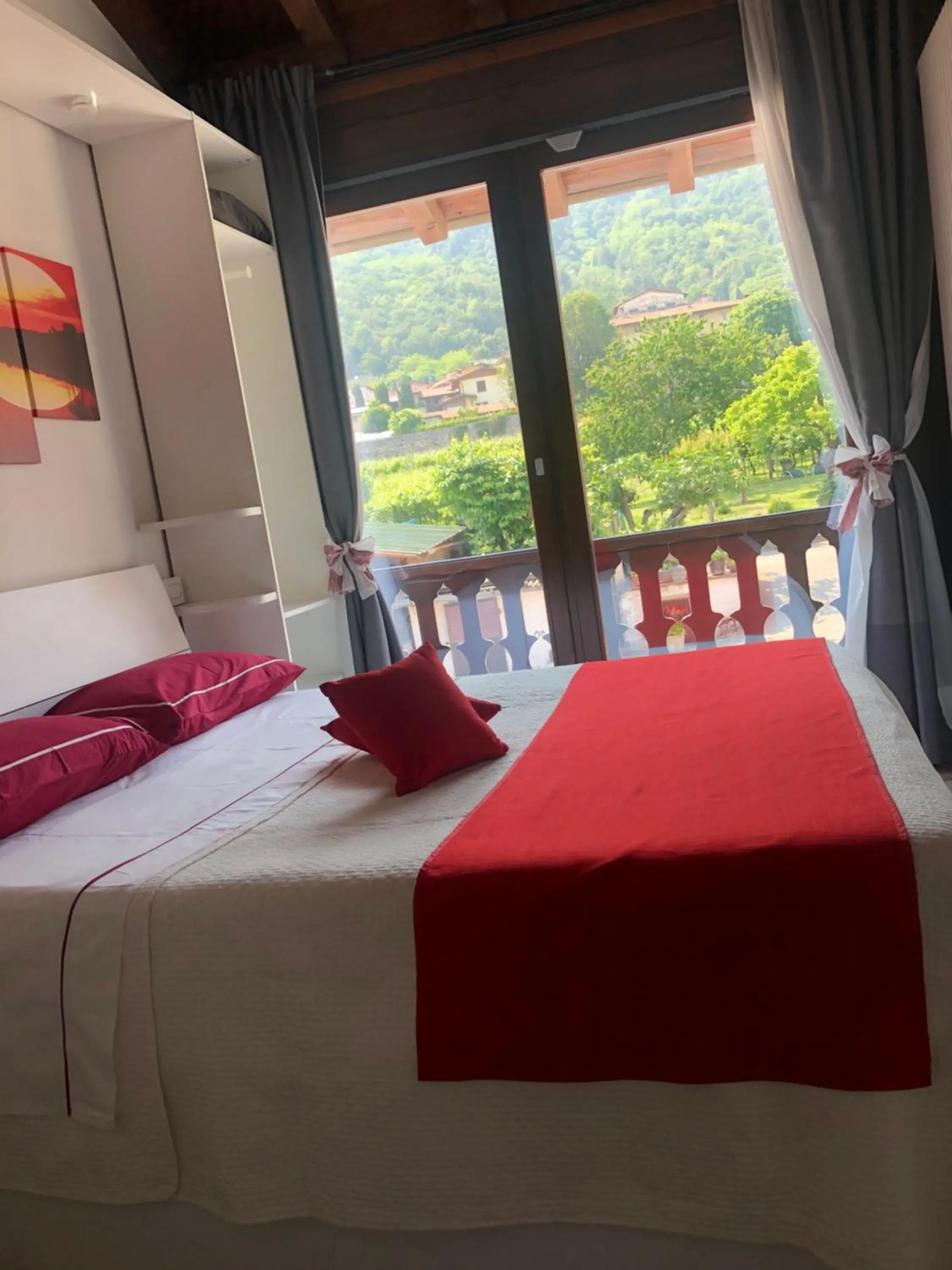 Bed in La terrazza sulle vigne B&B