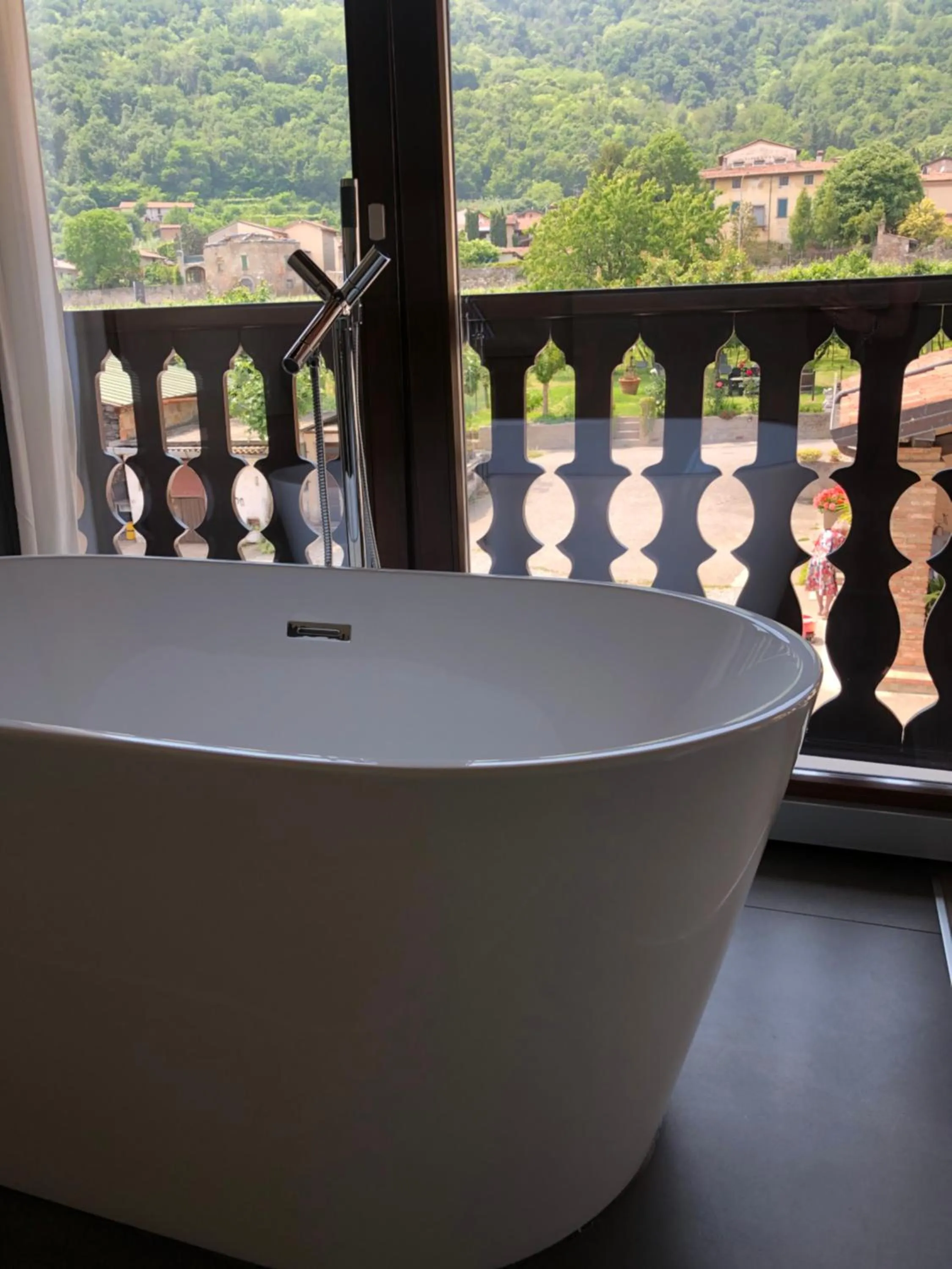 Bath in La terrazza sulle vigne B&B