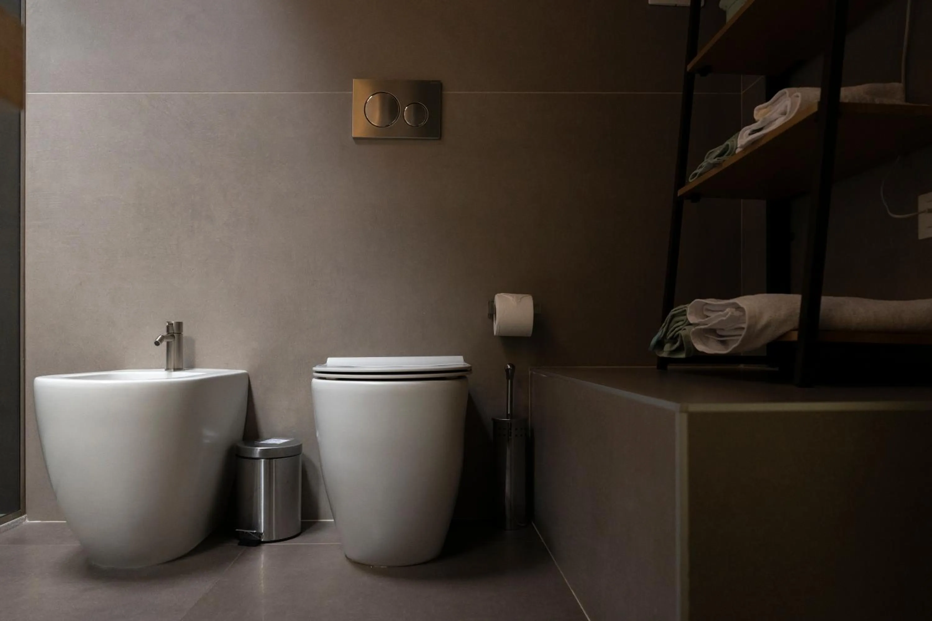 Bathroom in La terrazza sulle vigne B&B