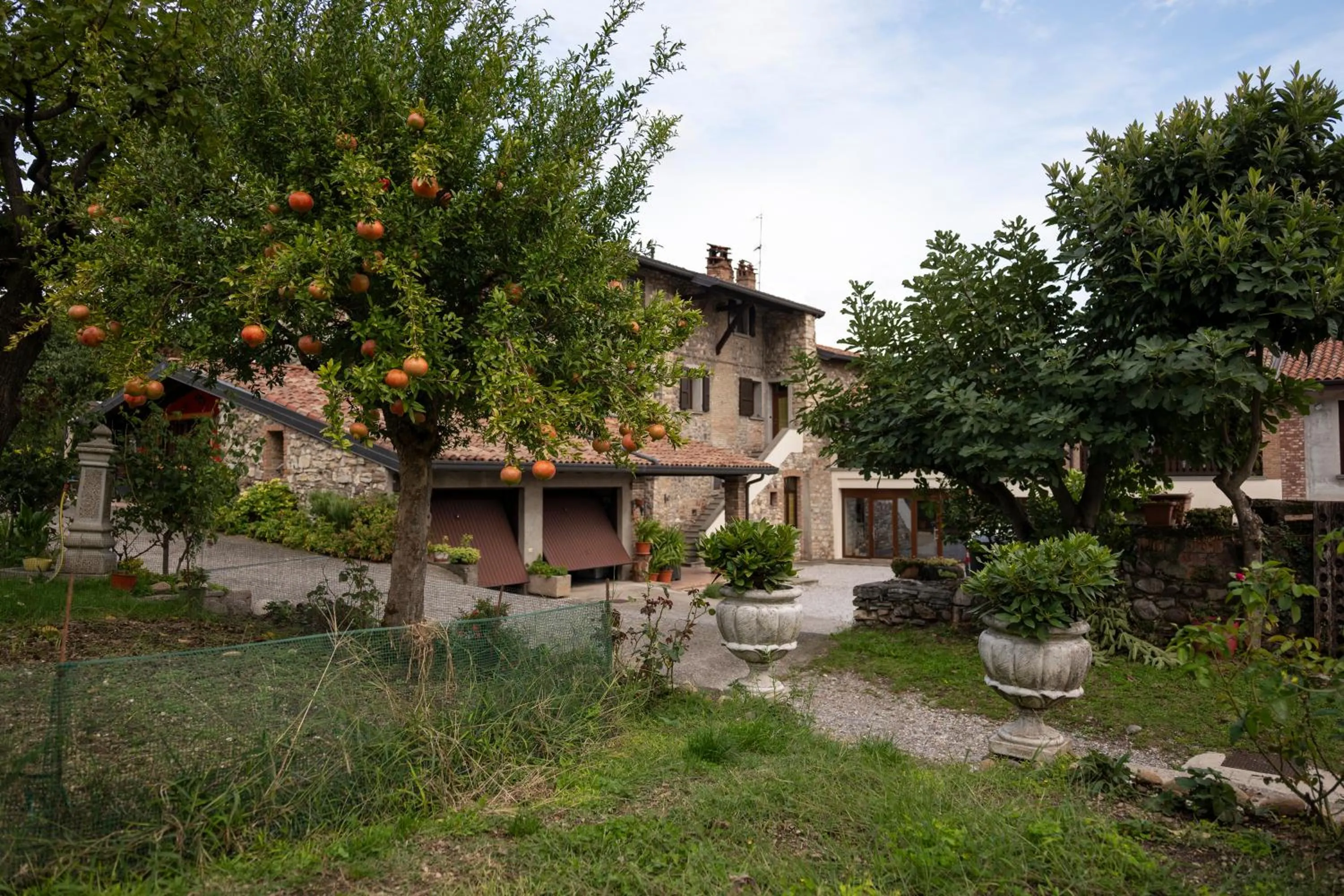Garden in La terrazza sulle vigne B&B