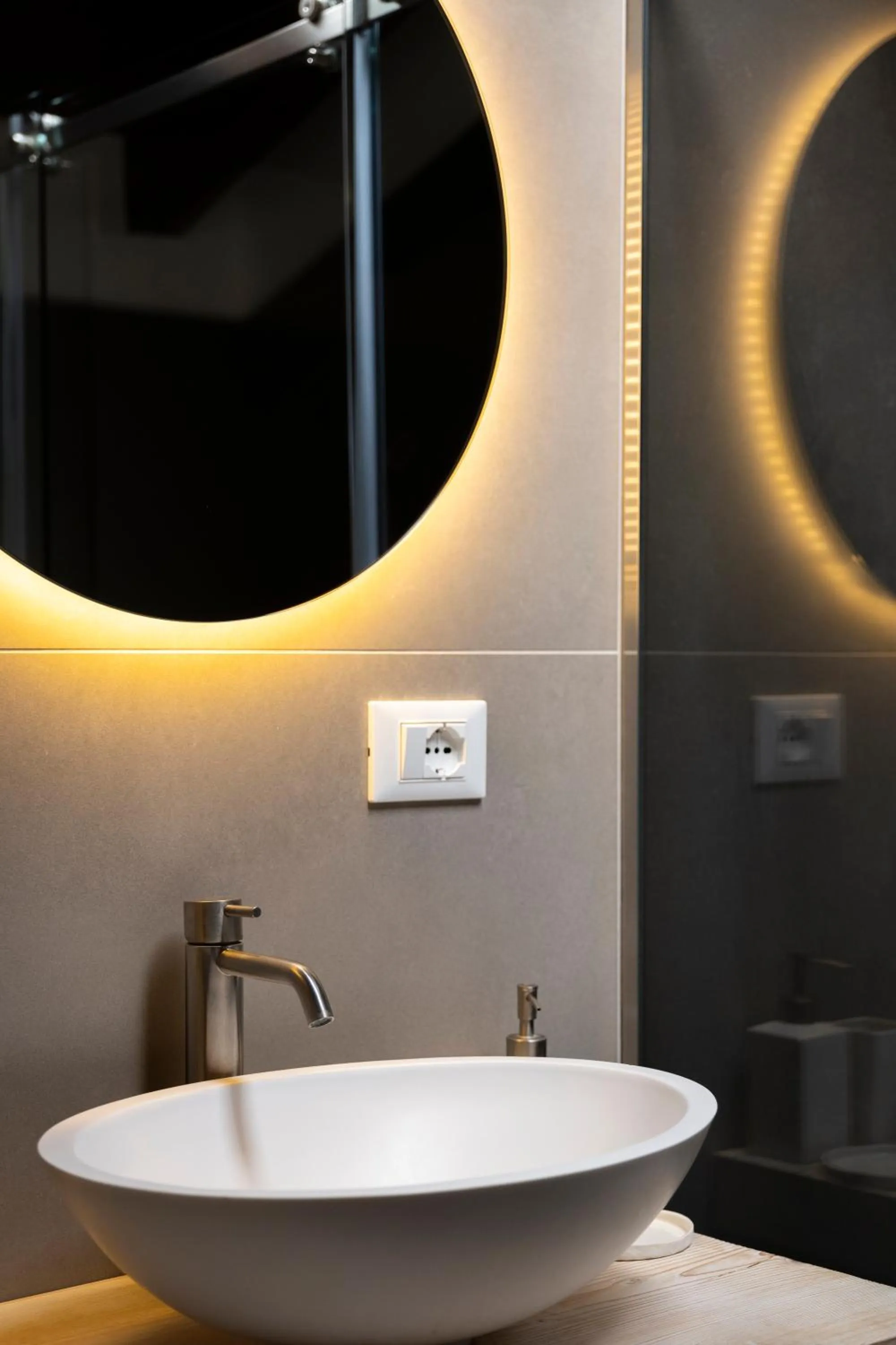 Bathroom in La terrazza sulle vigne B&B