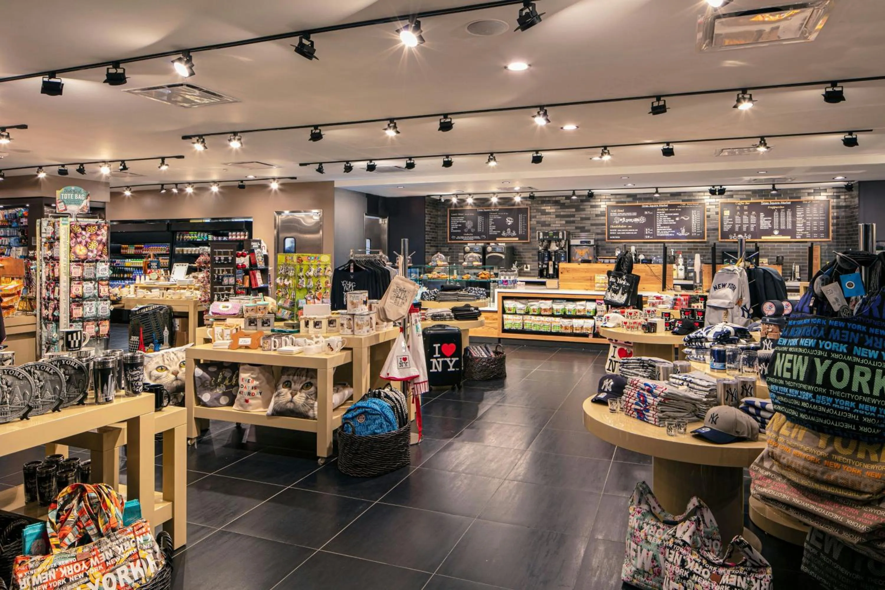 Restaurant/places to eat in New York Marriott Marquis