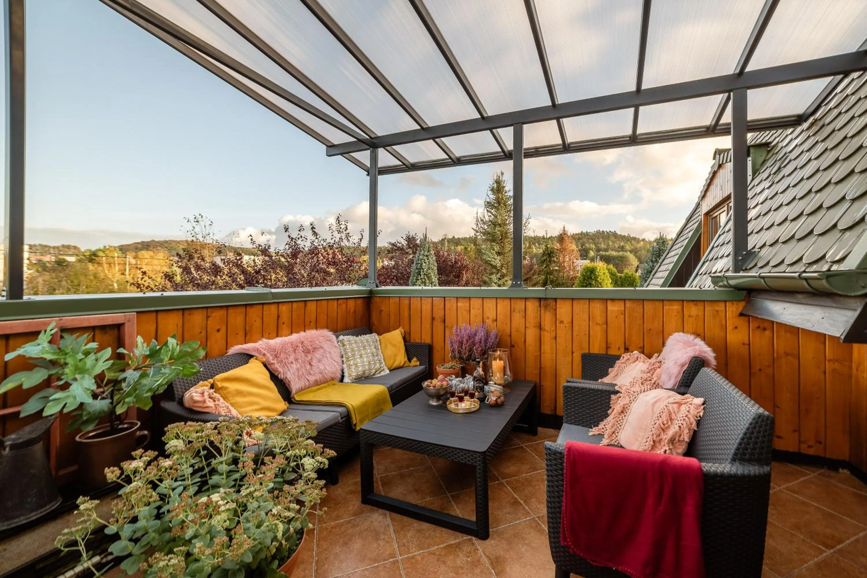 Patio in RetroHouse - wypoczynek dla dorosłych, B&B