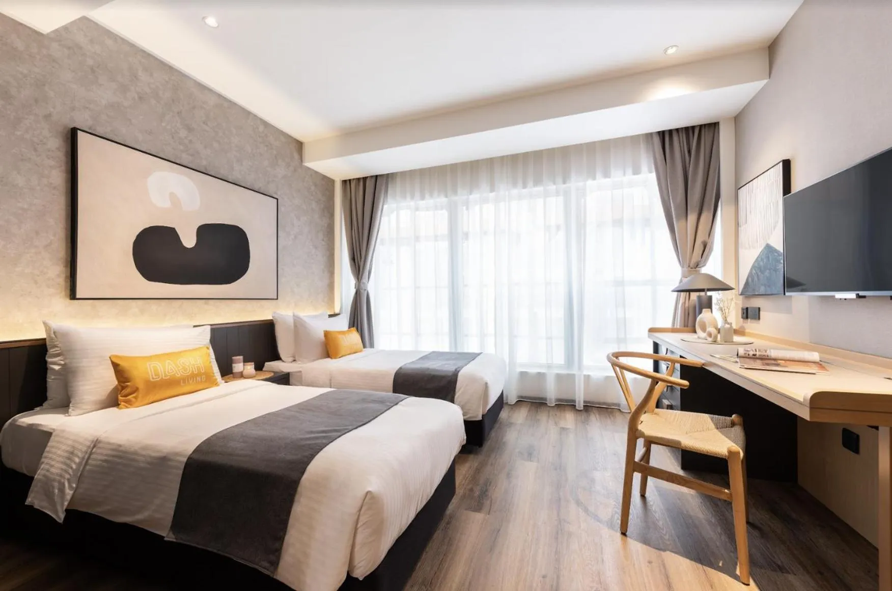 Bed in Dash Living on Prat