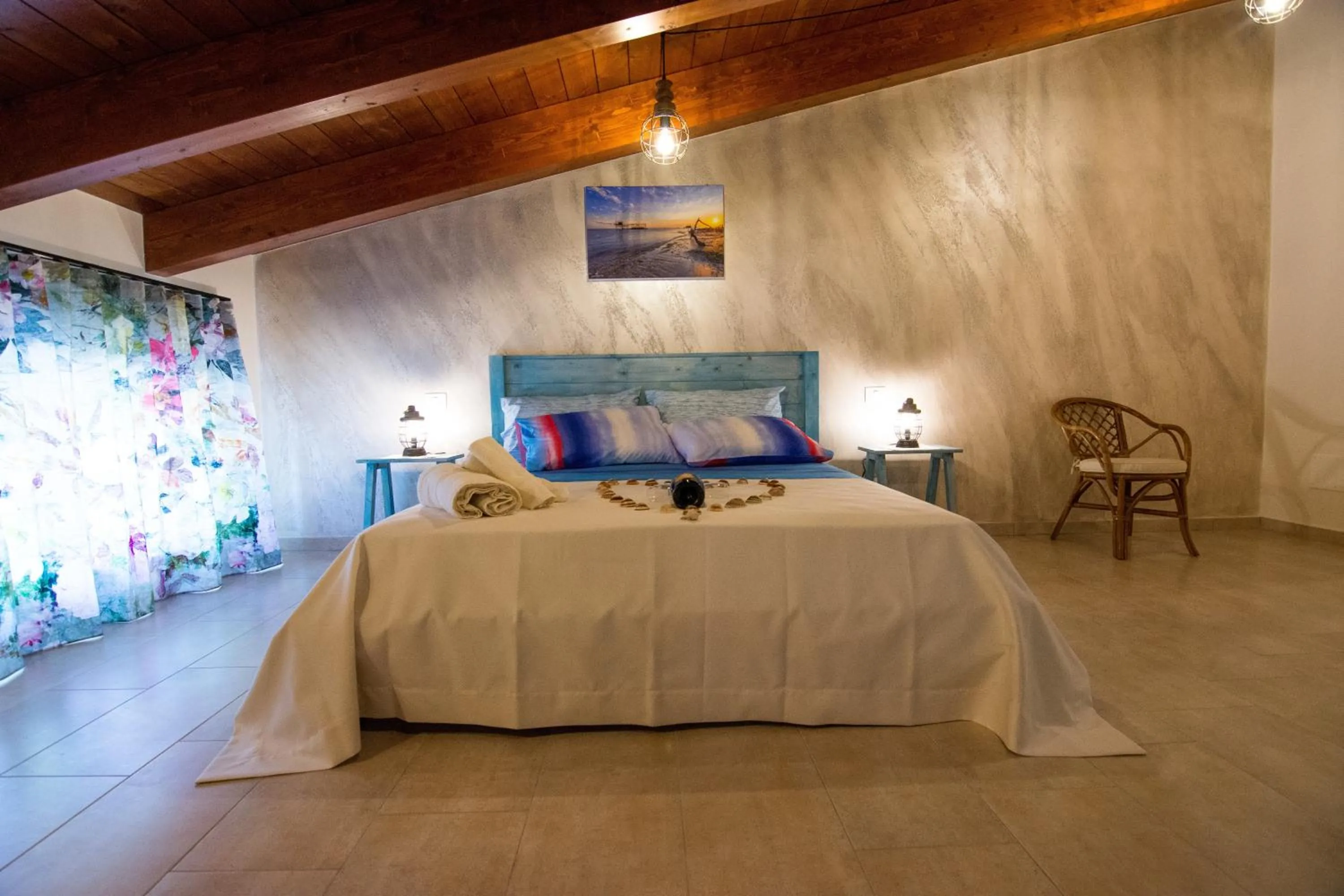 Bed in Le mansardine