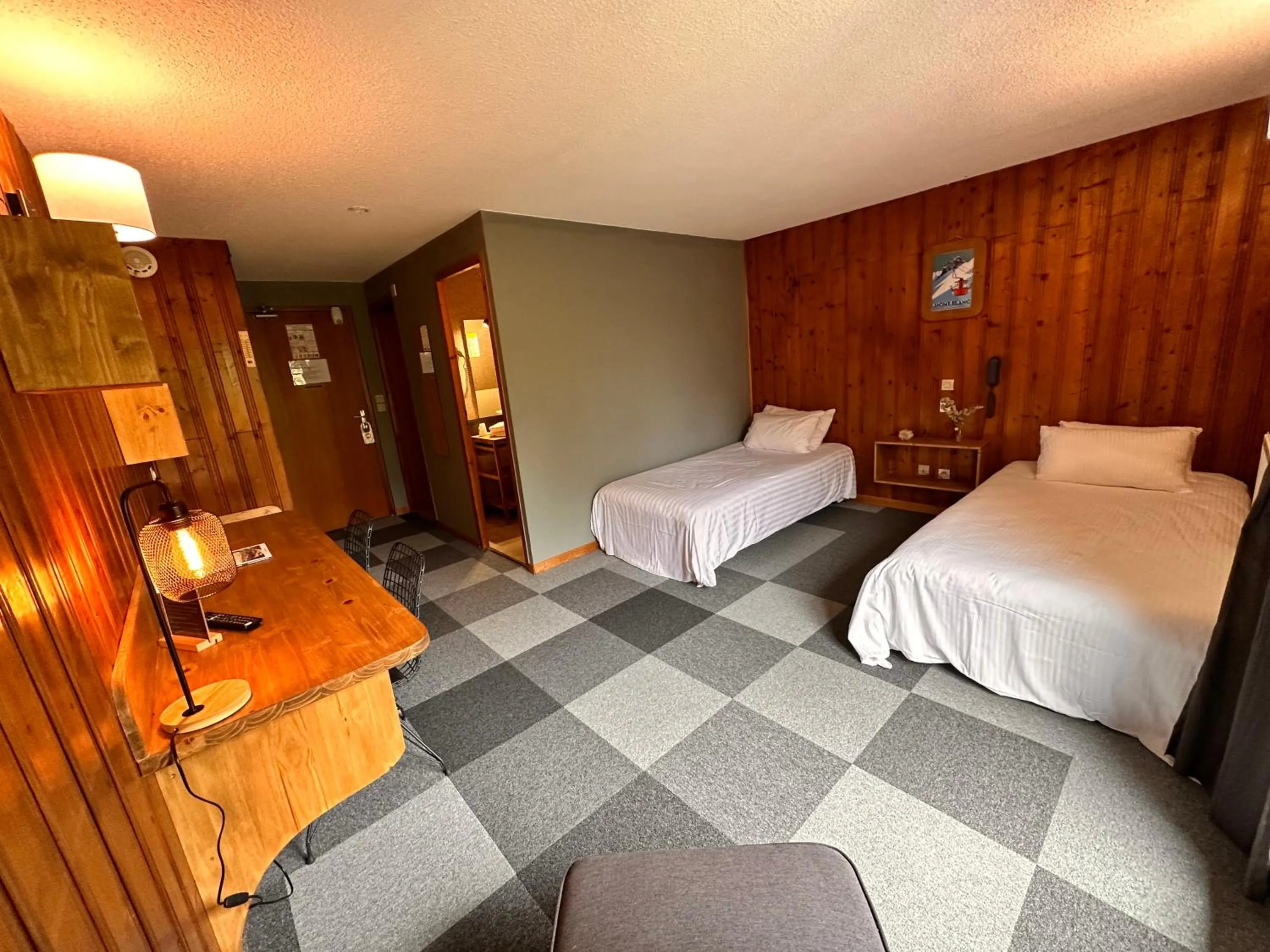 Bed in Fontaine du Mont Blanc Hotel & Spa