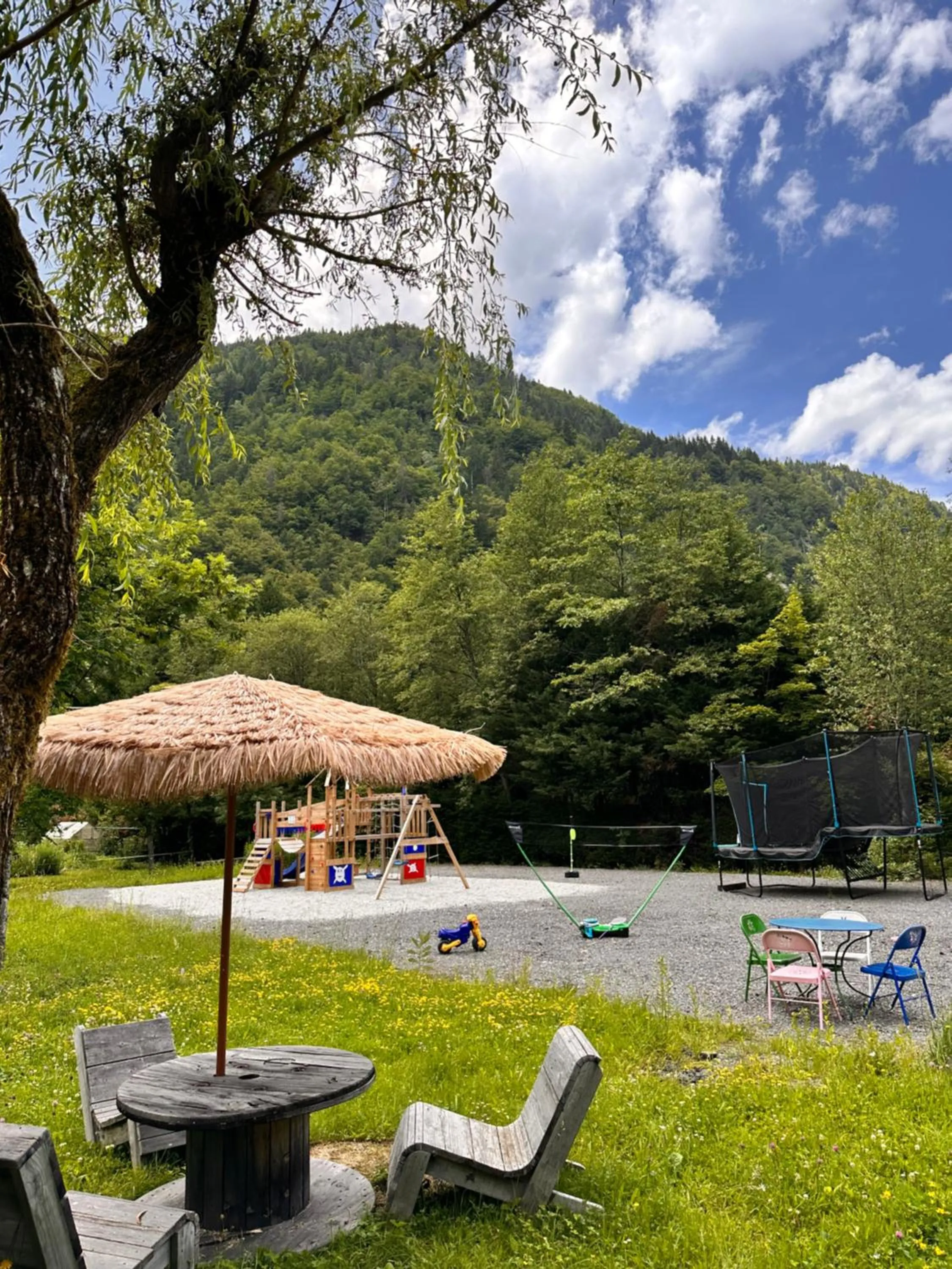 Children play ground in Fontaine du Mont Blanc Hotel & Spa
