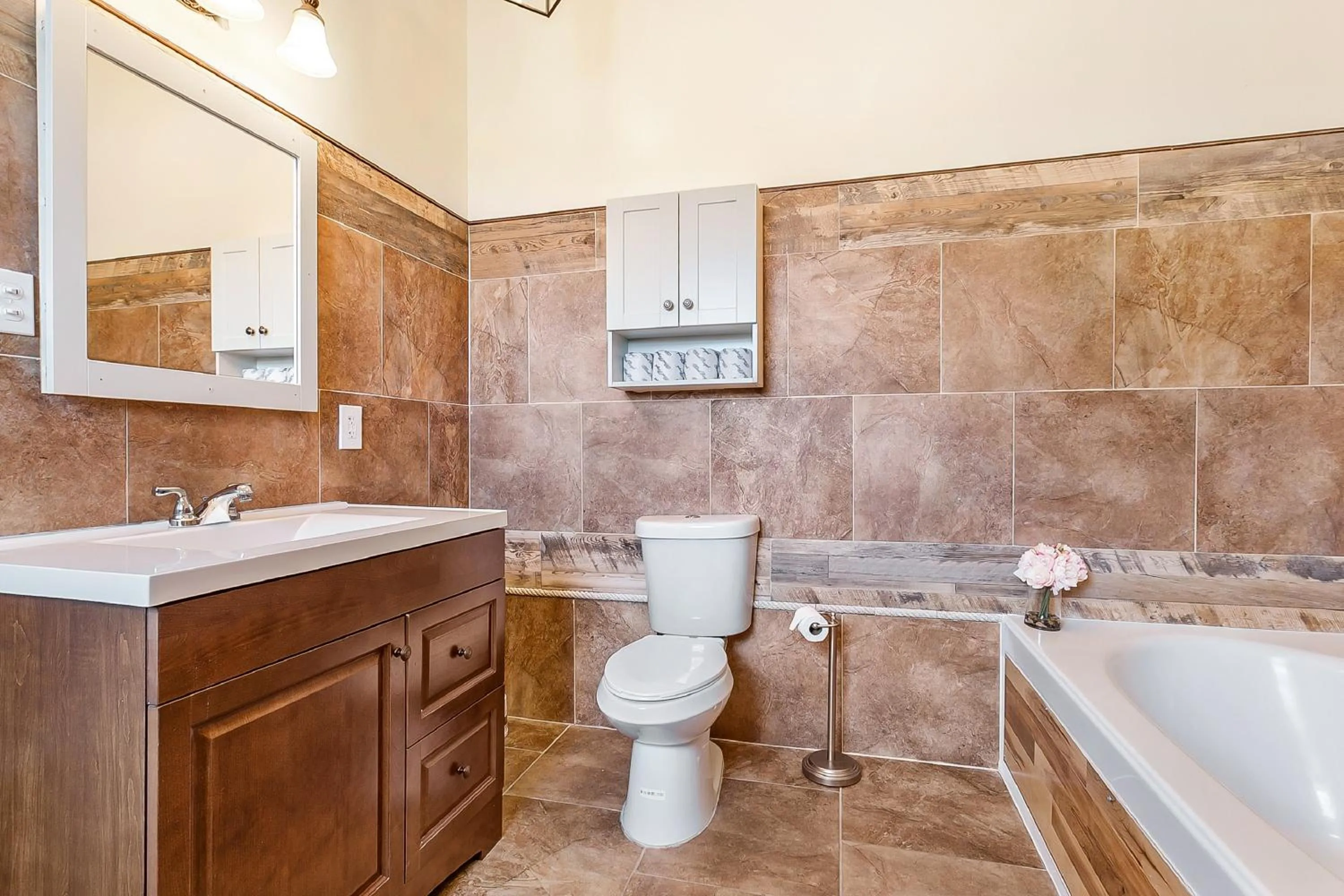 Bathroom in Urban Condos with Spacious Rooms & Amenities