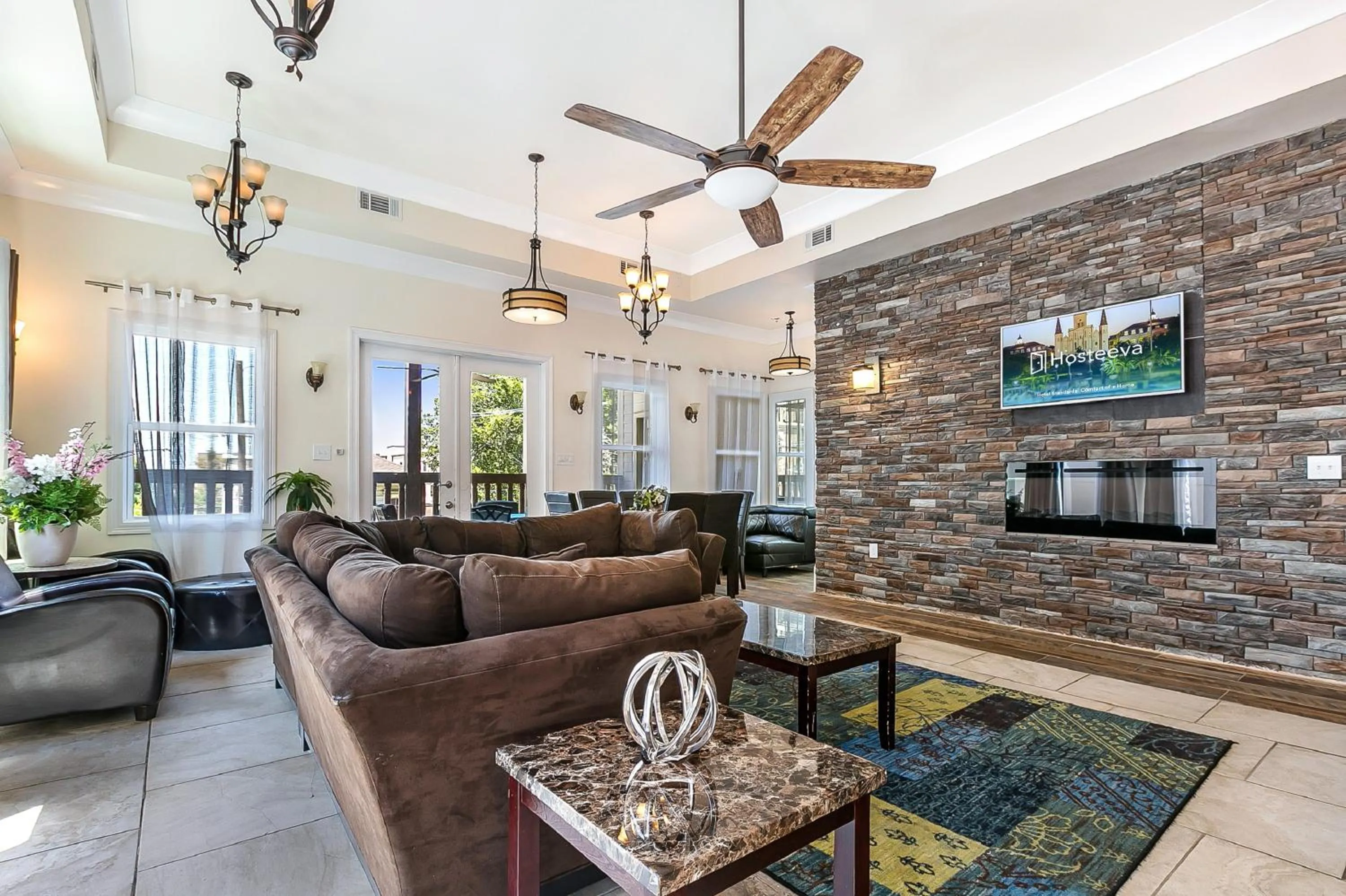 Living room in Urban Condos with Spacious Rooms & Amenities