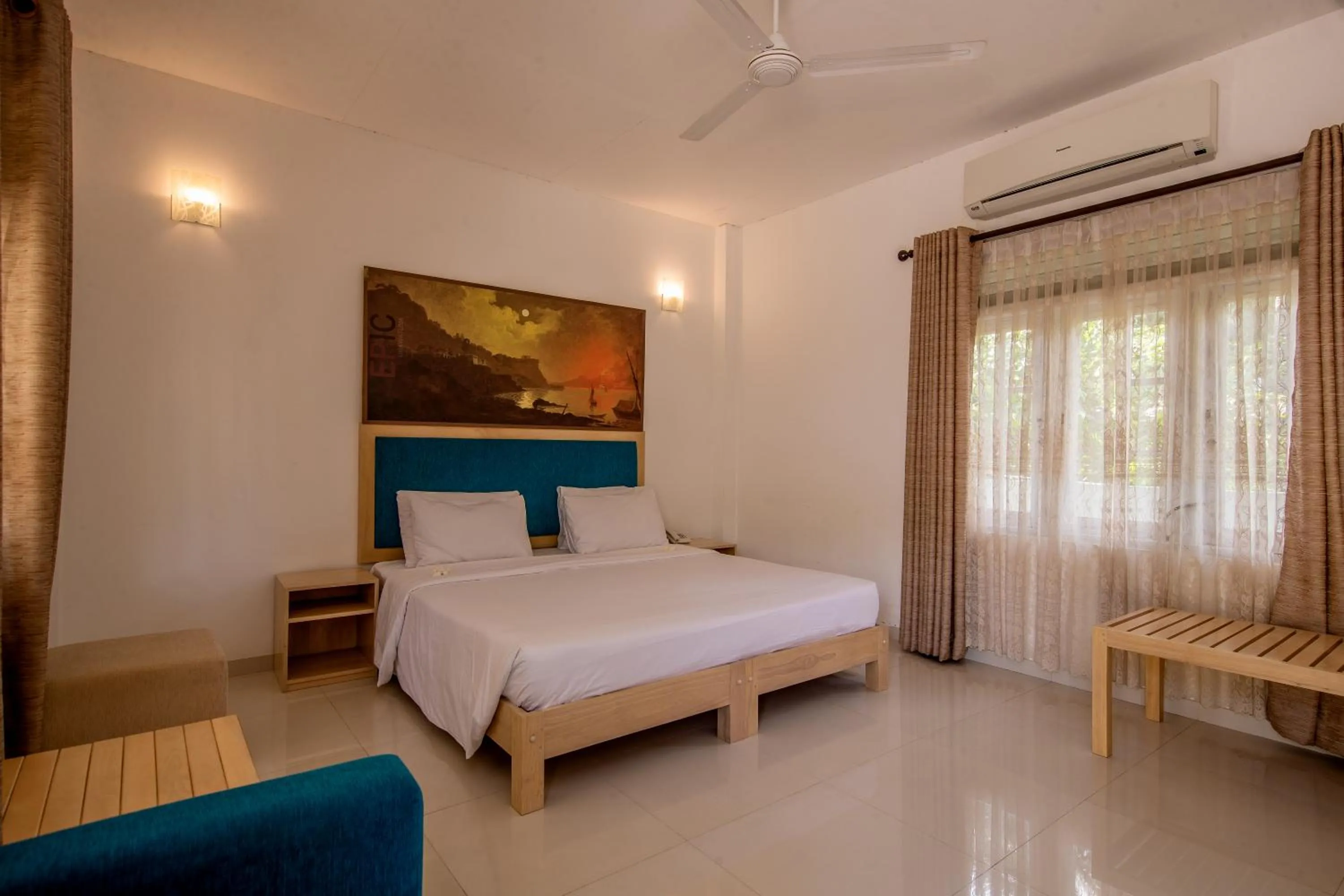 Bed in Epic Unawatuna