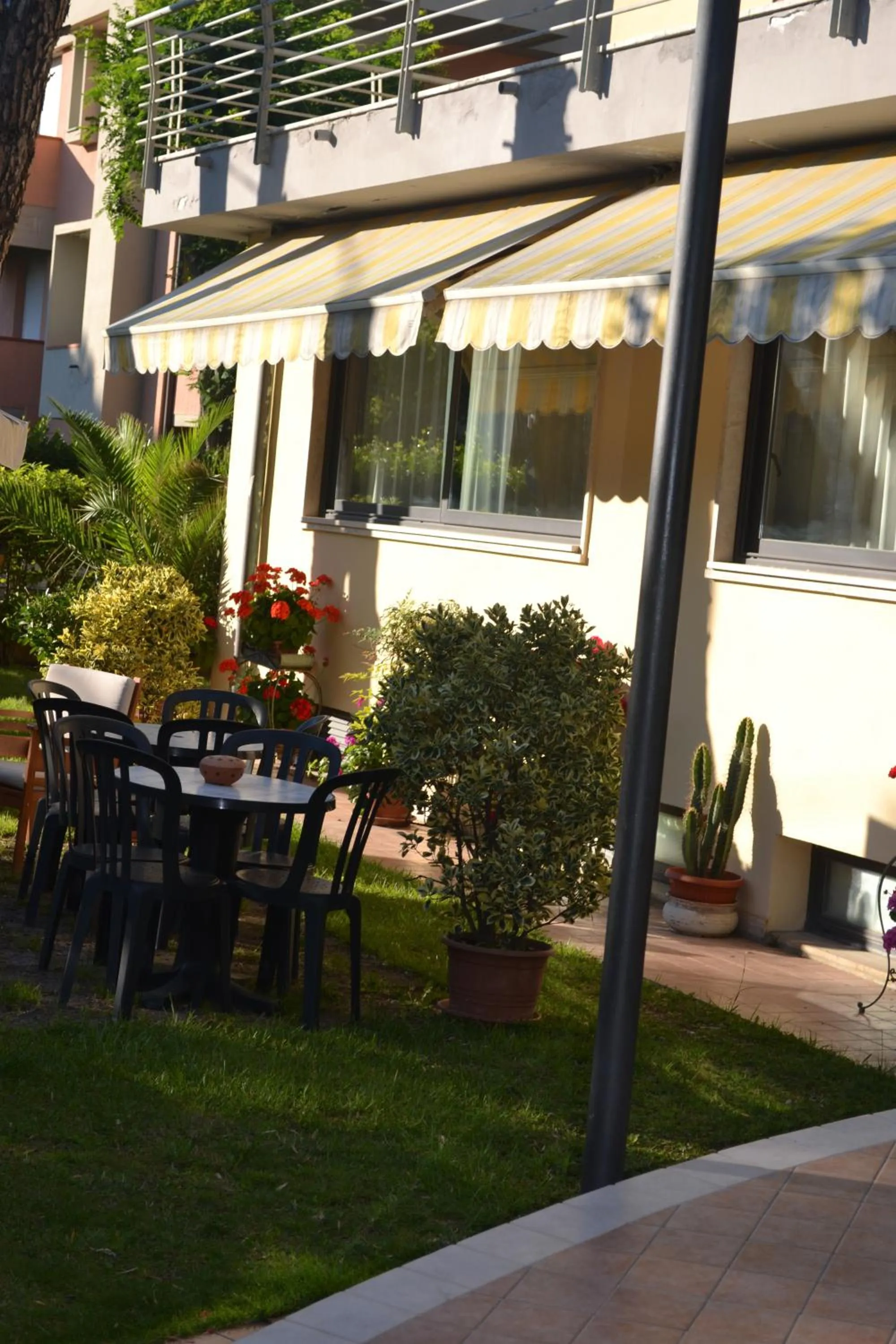 Patio in Hotel Maita
