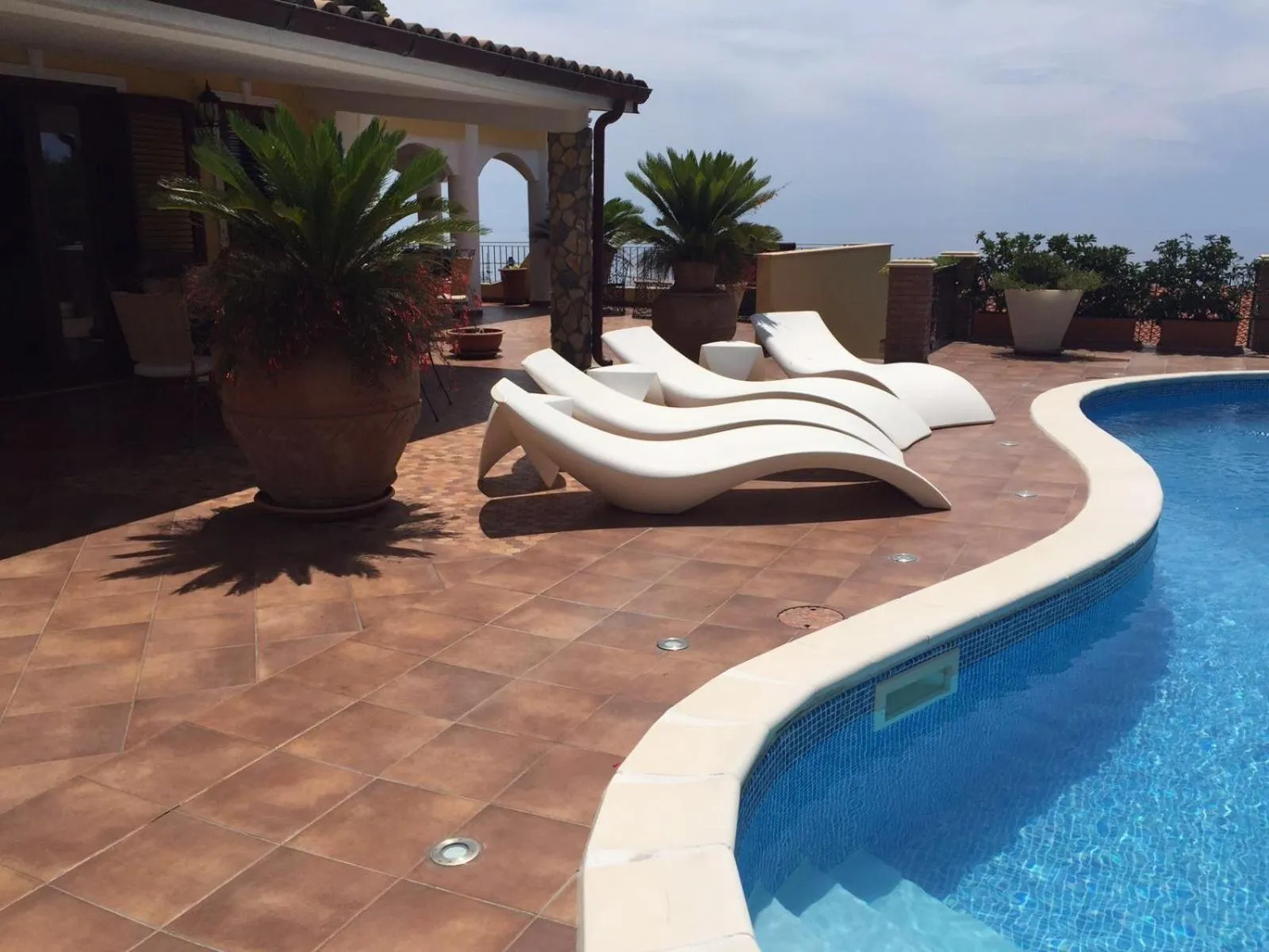 Garden in Villa Fontana Saia